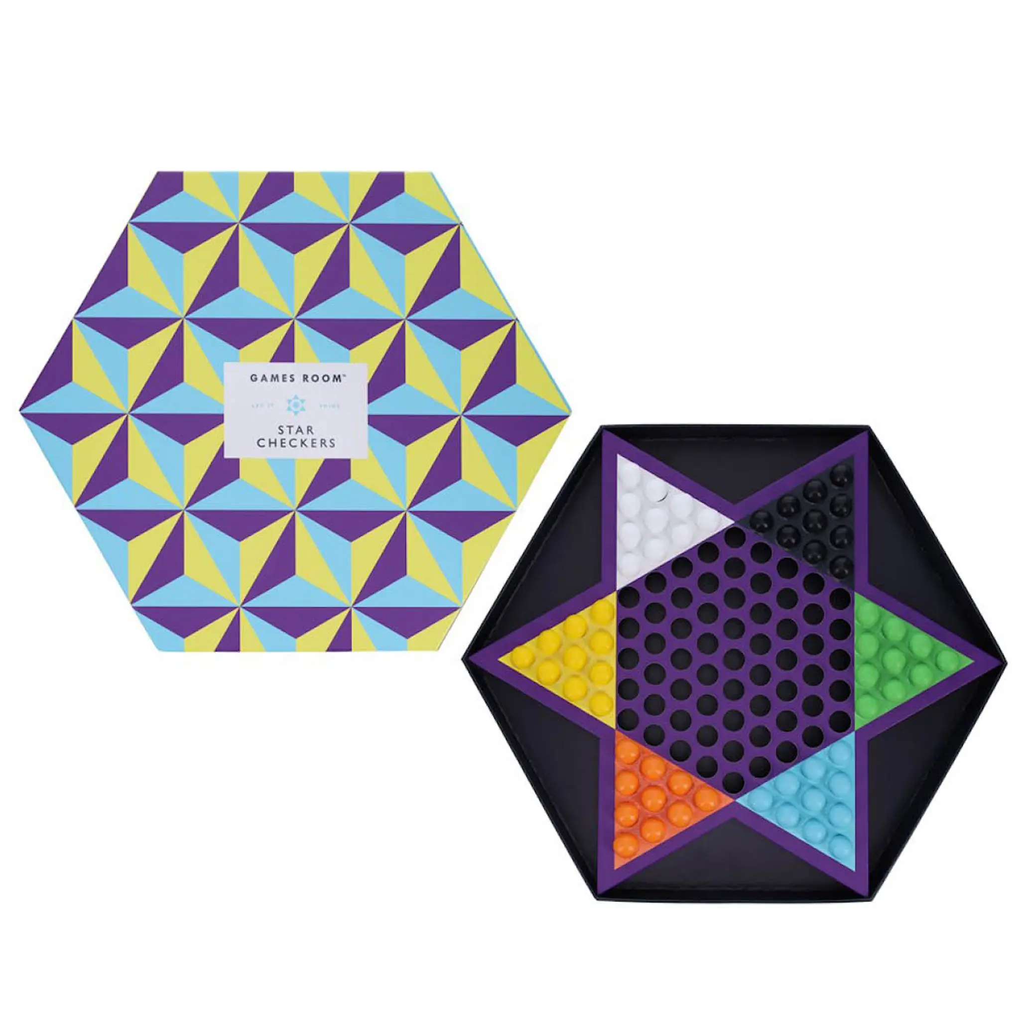 Games Room Kinaschack Star Checkers