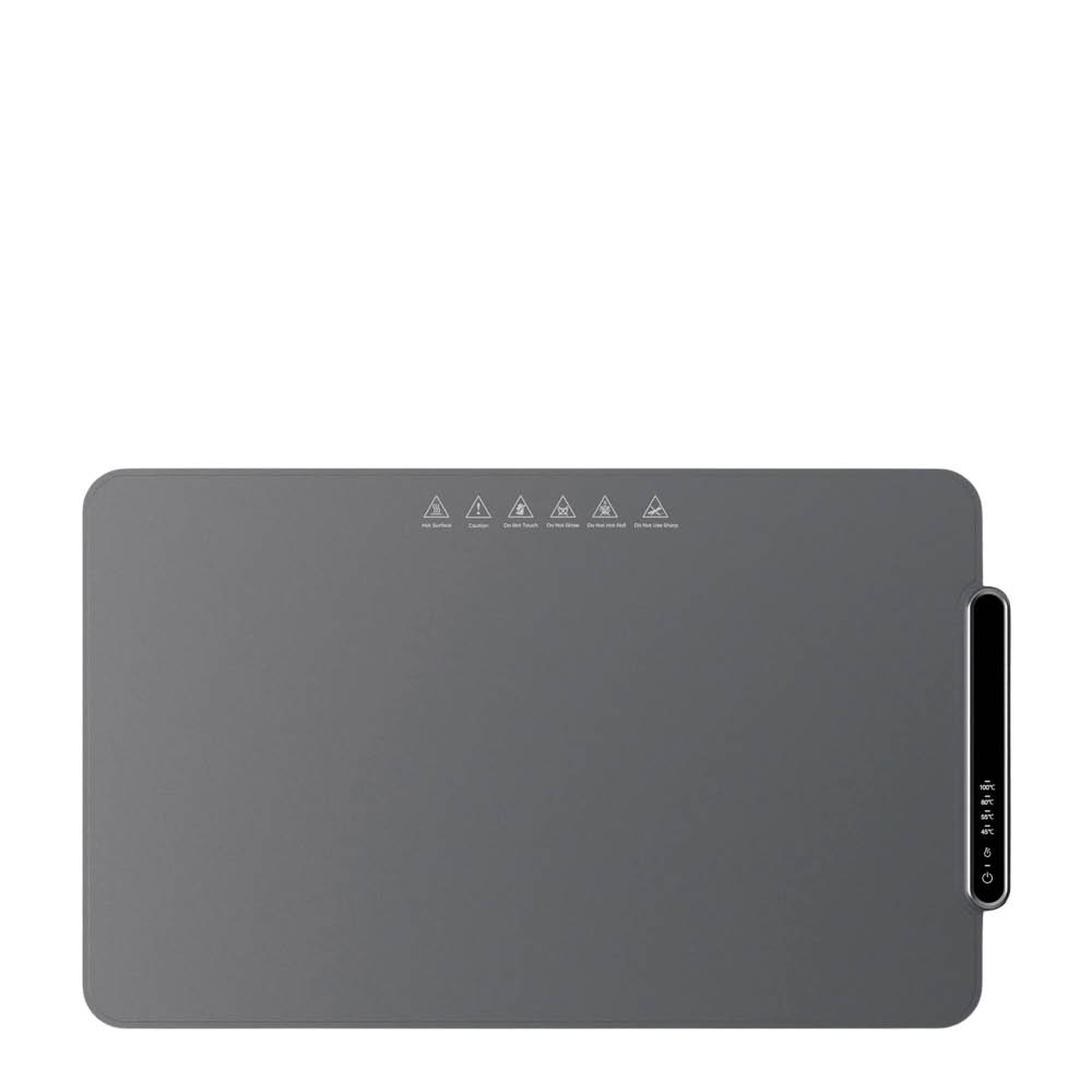 Nordic Sense Varmeplate värmeplatta 63x38 cm grå