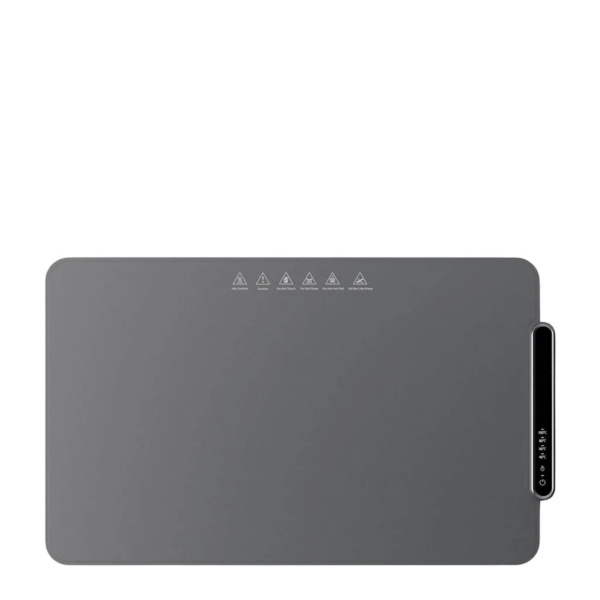 Nordic Sense Varmeplate värmeplatta 63x38 cm grå