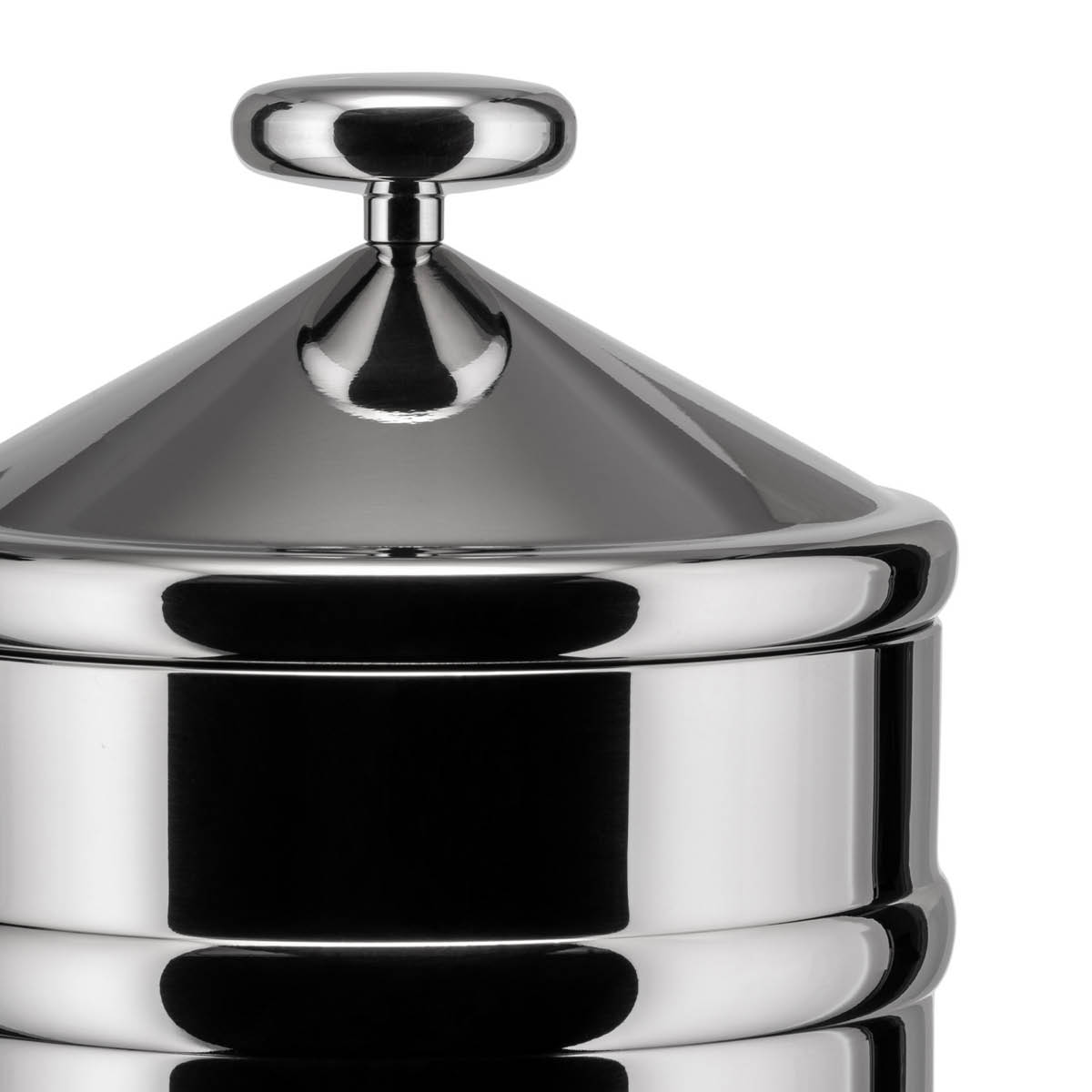 Alessi Kalistò 3 förvaringsburk 1,14 L blankt stål
