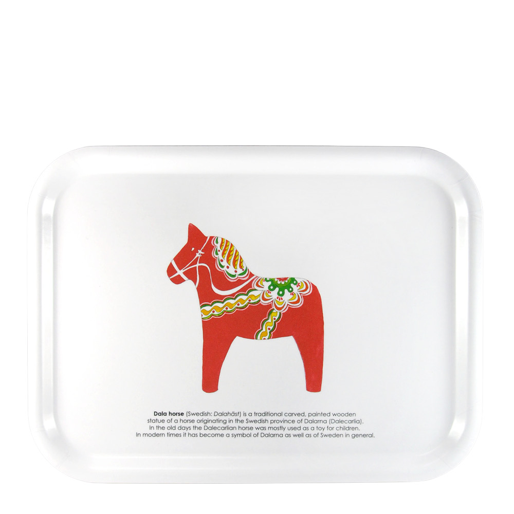 Mellow Design - Tarjotin 27x20 cm Taalainmaanhevonen