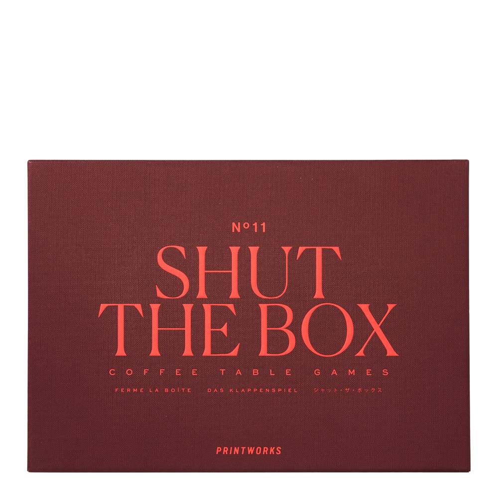 Printworks - Classic Peli Shut the box