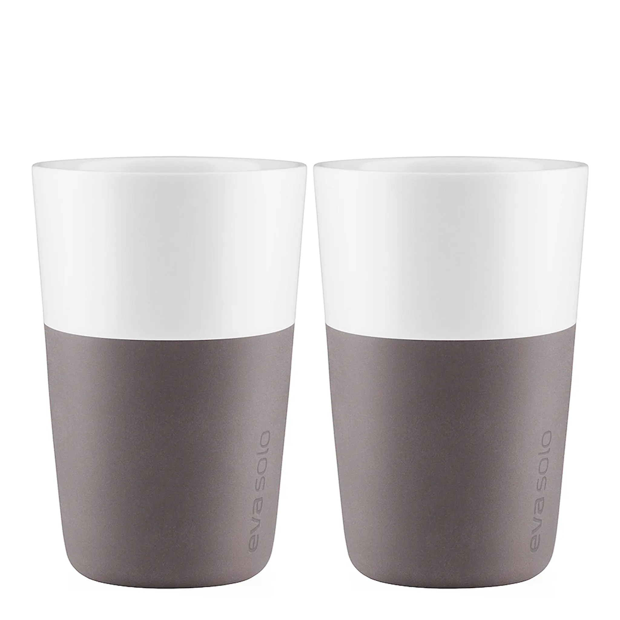 Eva Solo Caffe Lattemugg 36 cl 2-pack Elephant Grey