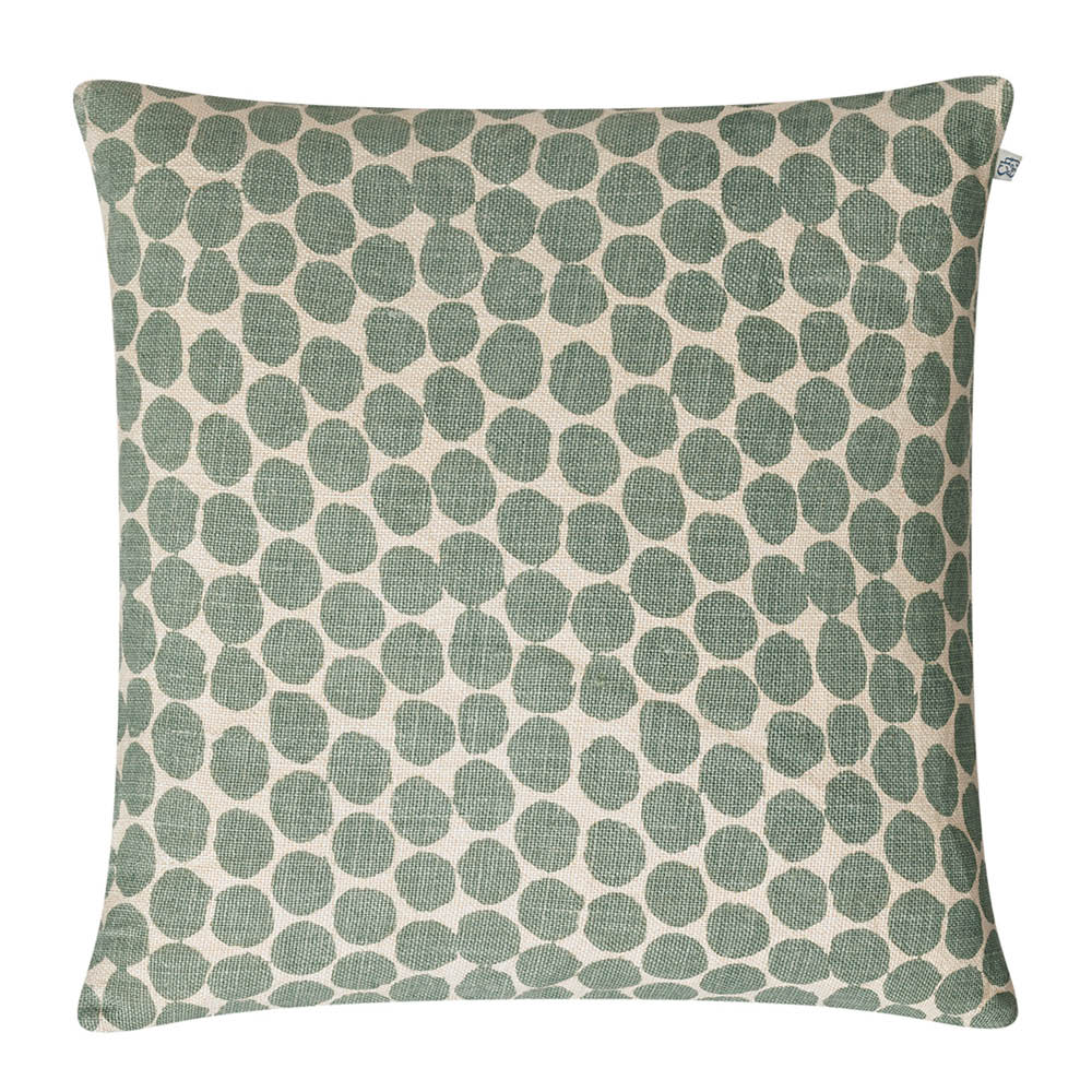 Chhatwal & Jonsson Dot Ari kuddfodral linne 50x50 cm Aqua