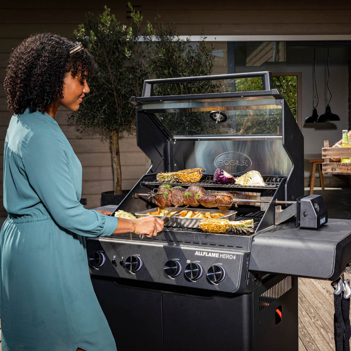 Rösle AllFlame Grillivarras 68x13 cm Teräs