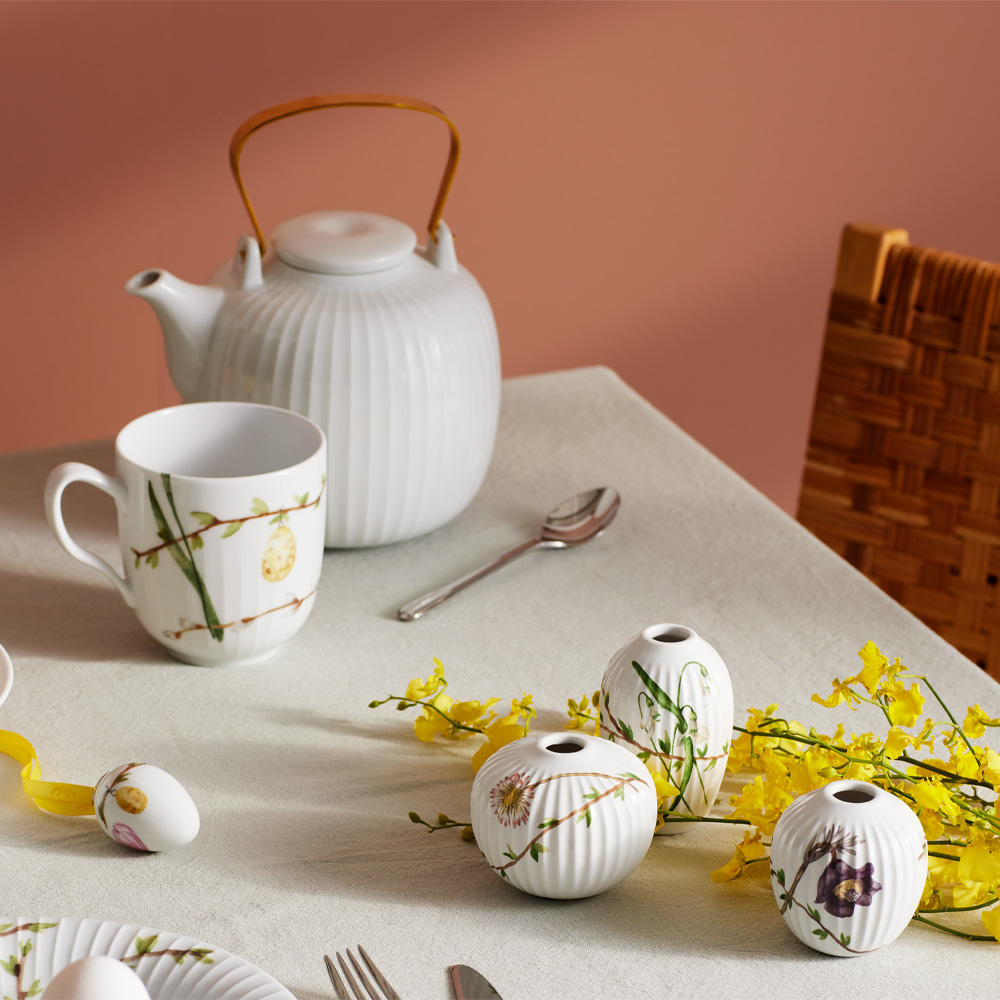 Kähler Hammershøi Maljakko miniatyyri 3 osaa Spring