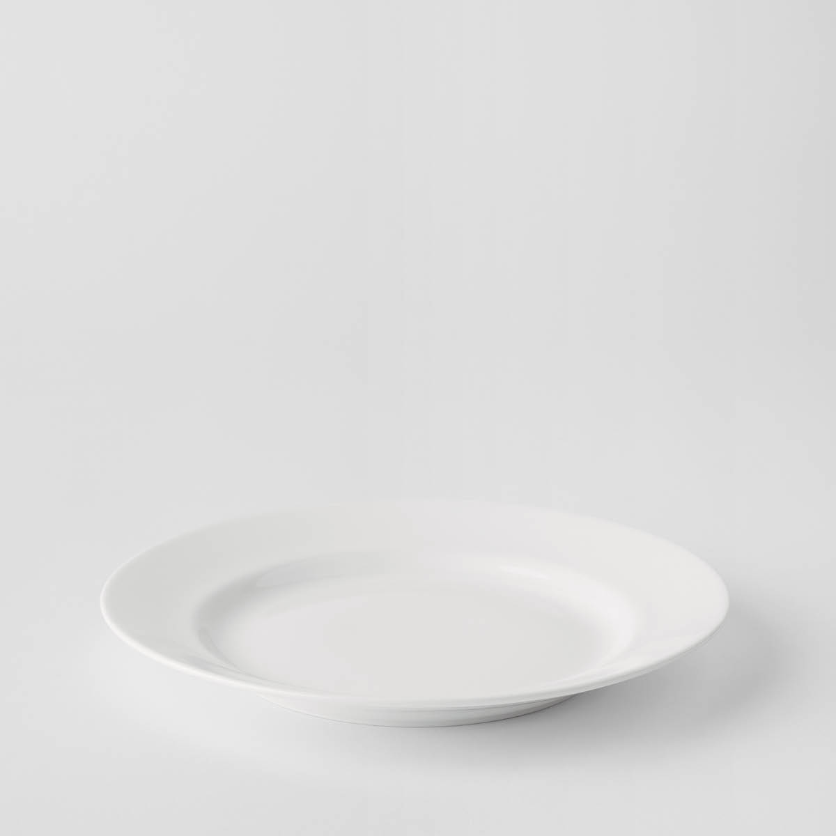 Gustafsberg Bas tallrik med bräm 22 cm vit