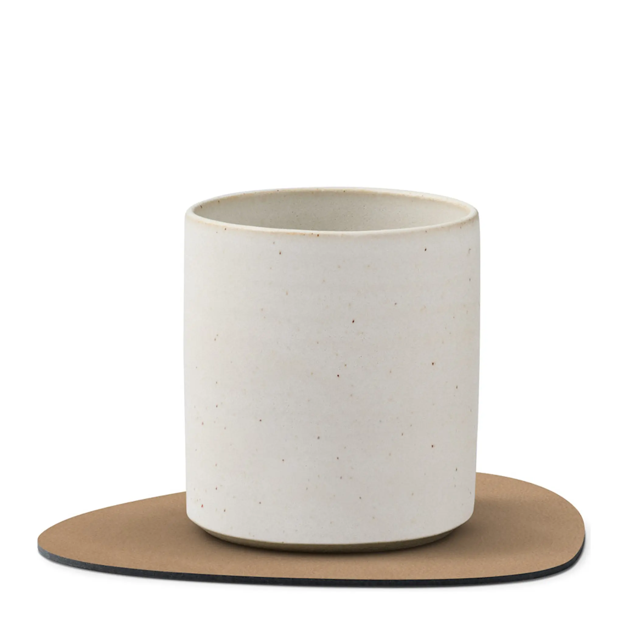 LIND DNA Nupo Curve Glasunderlägg 11x13 cm Nougat