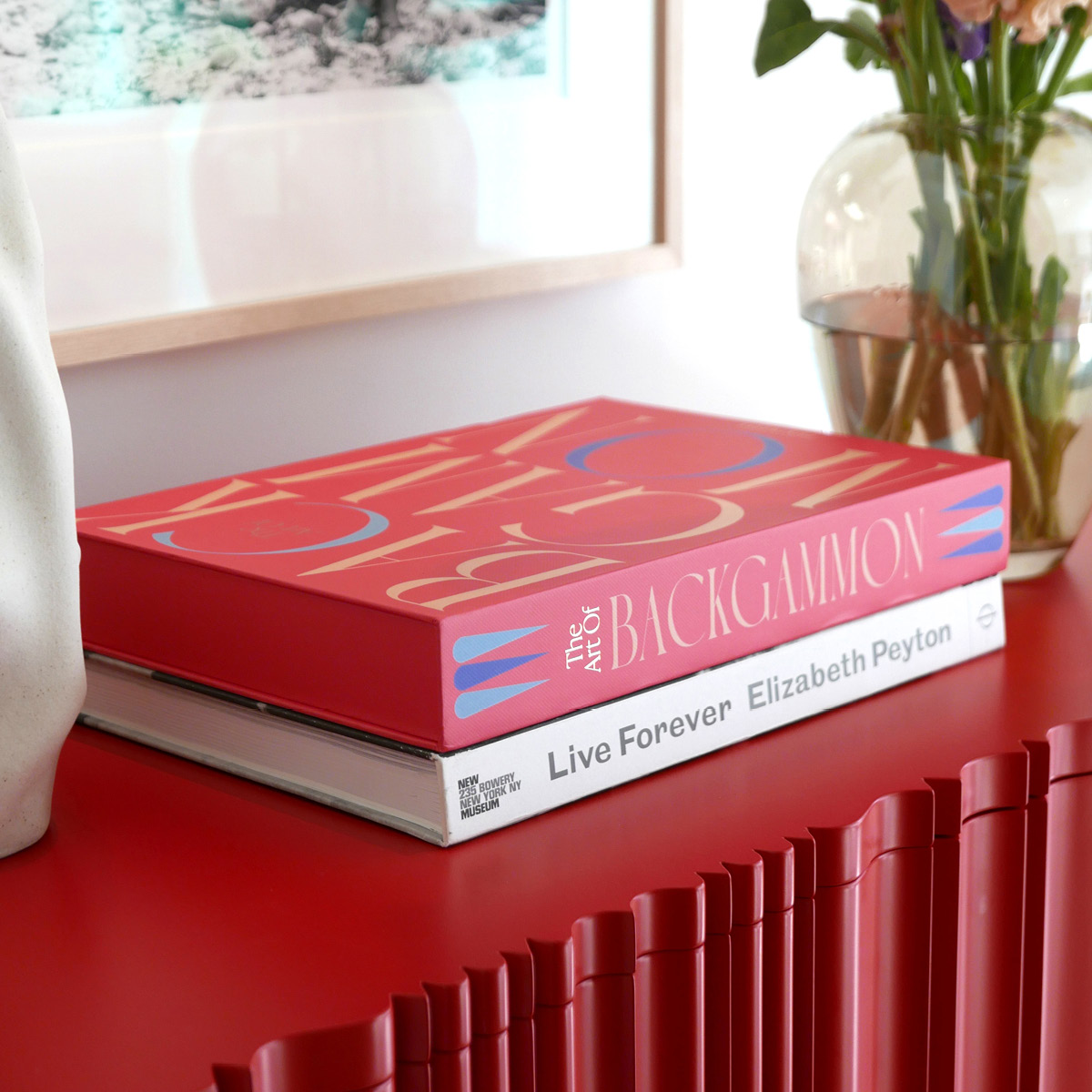 Printworks Classic art of backgammon spill oransje