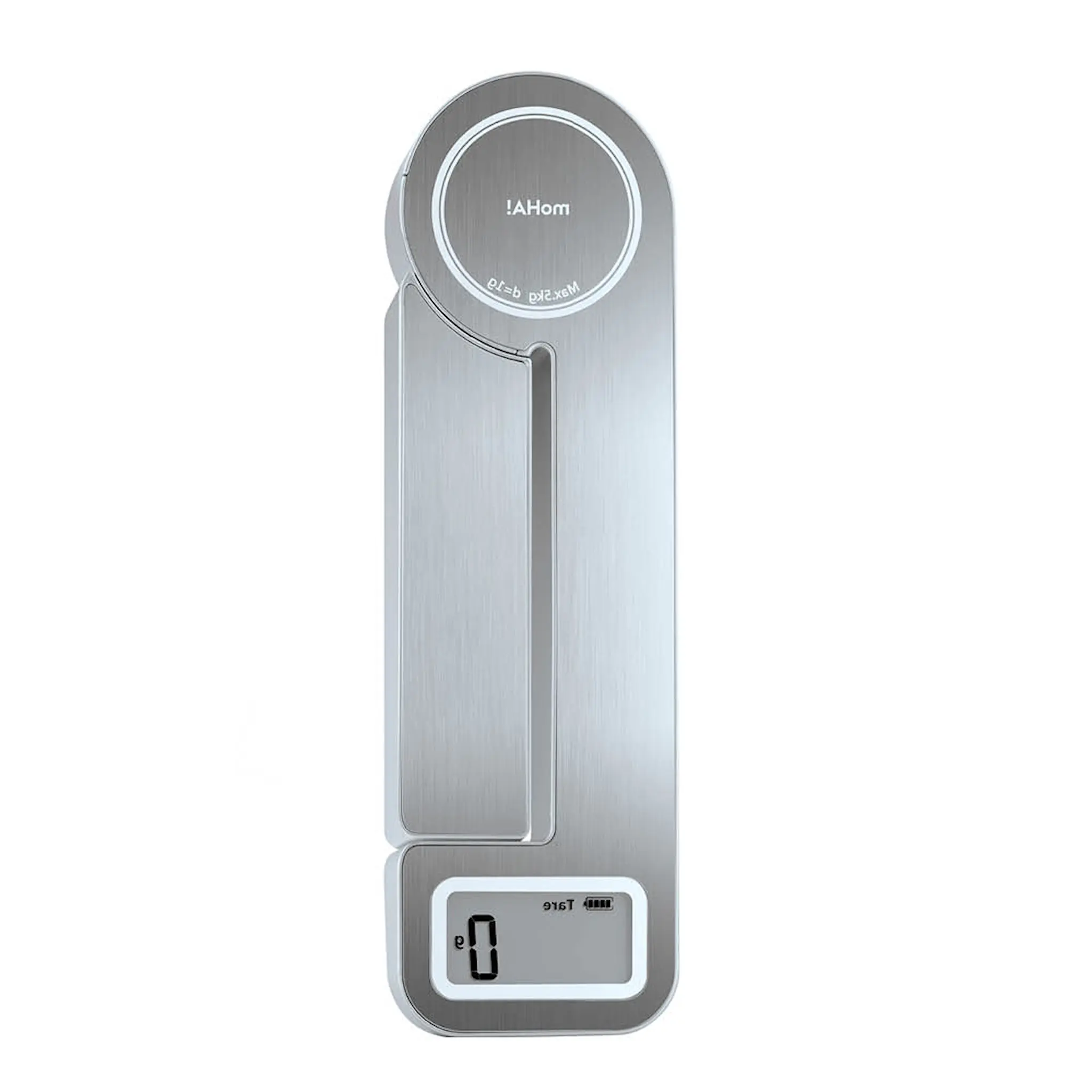 moHA! Scala köksvåg utan batteri rostfritt stål