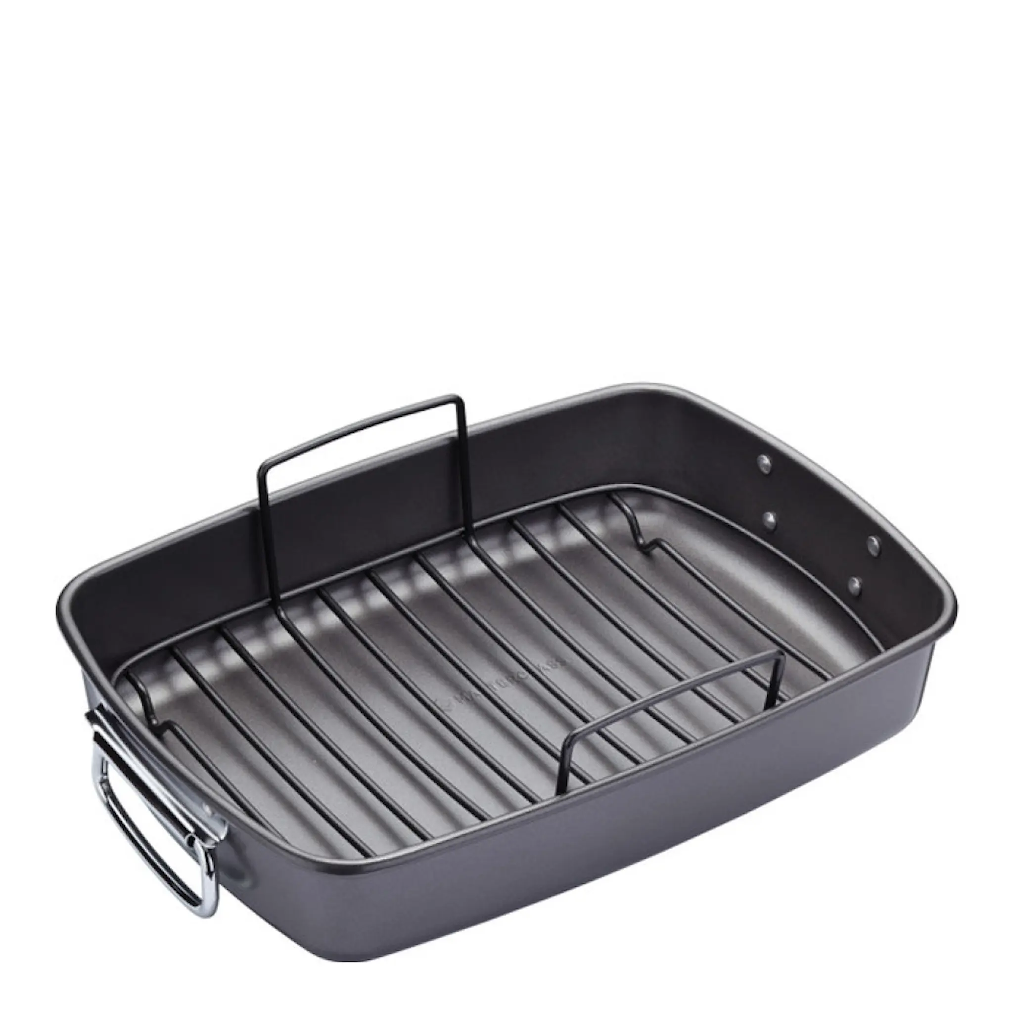 MasterClass Non-stick långpanna med galler 40x28 cm