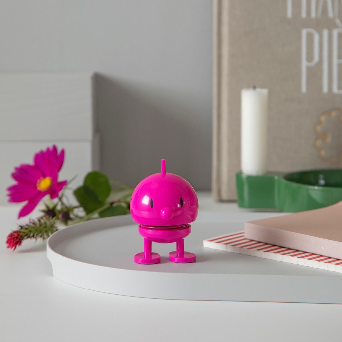 Hoptimisten Bubmel medium pink