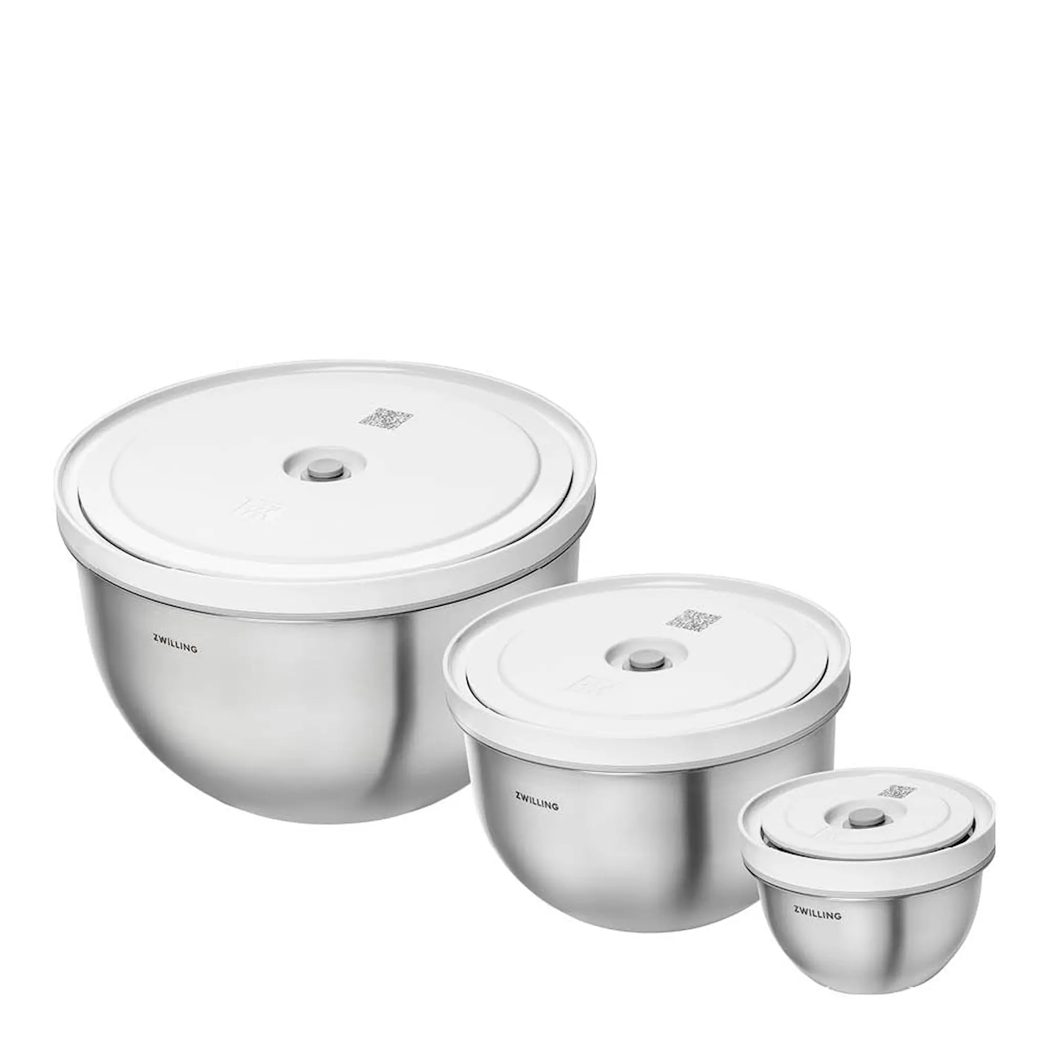 Zwilling Fresh & Save vakuumskålset 6 delar rostfritt stål