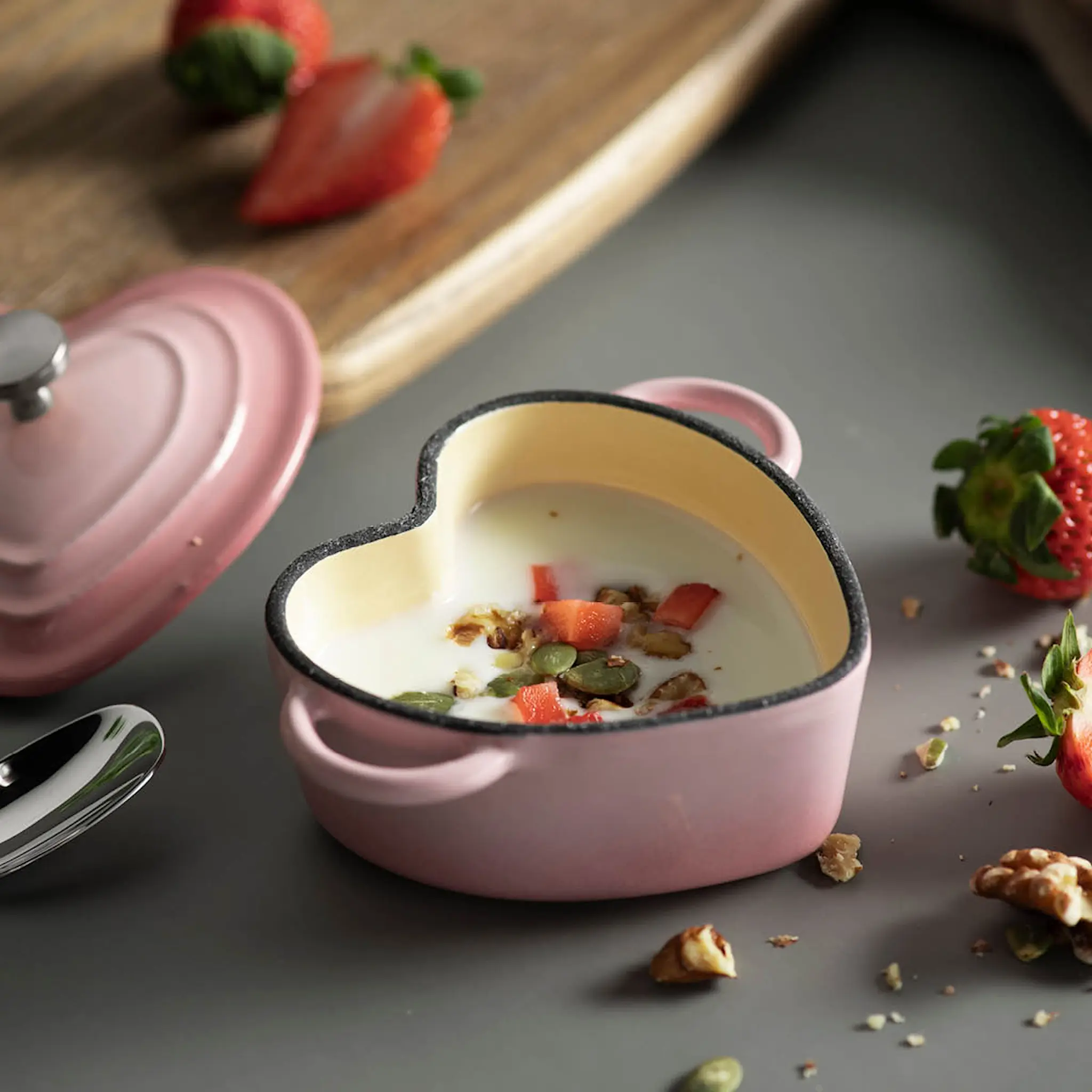 Sabor Mini Valurautapata sydän 22 cl Blush Pink