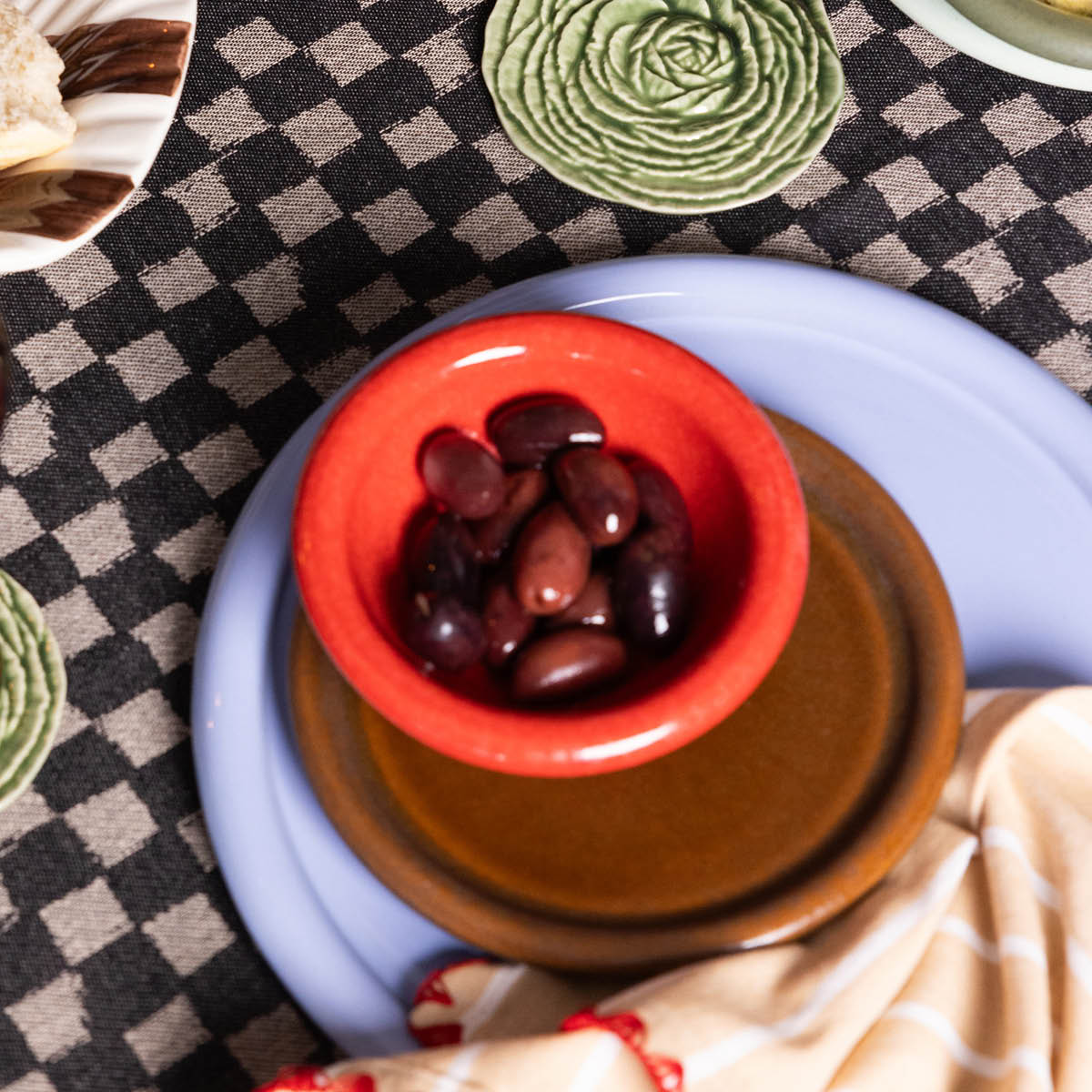 ByOn Porto assiett 17 cm brun