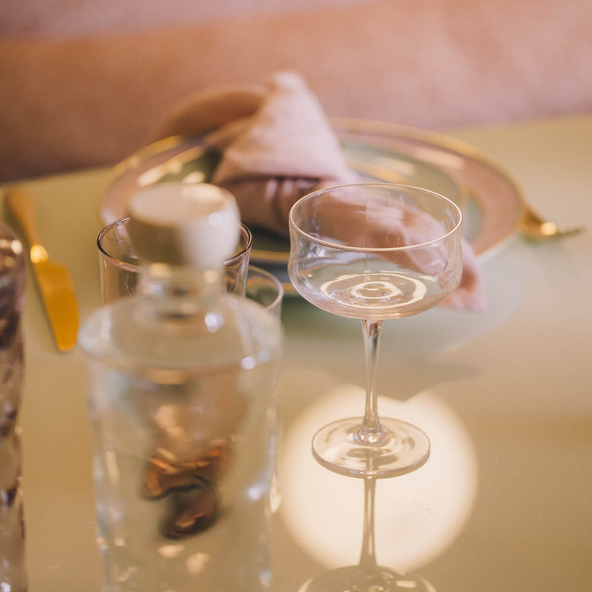 Paveau Swirl Coupe-cocktail glass 26 cl 2 stk Wave