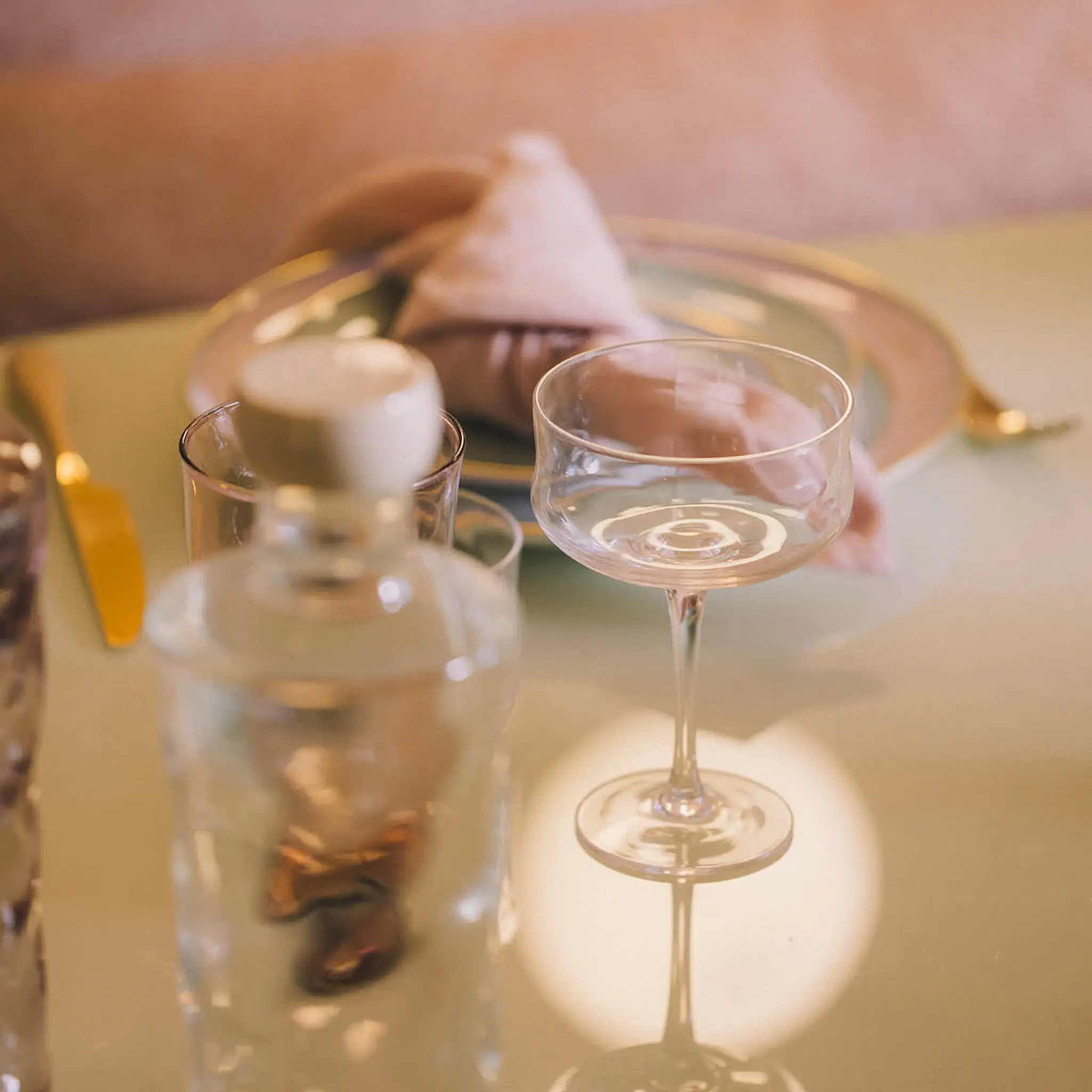 Paveau Swirl Coupe-cocktail glass 26 cl 2 stk Wave