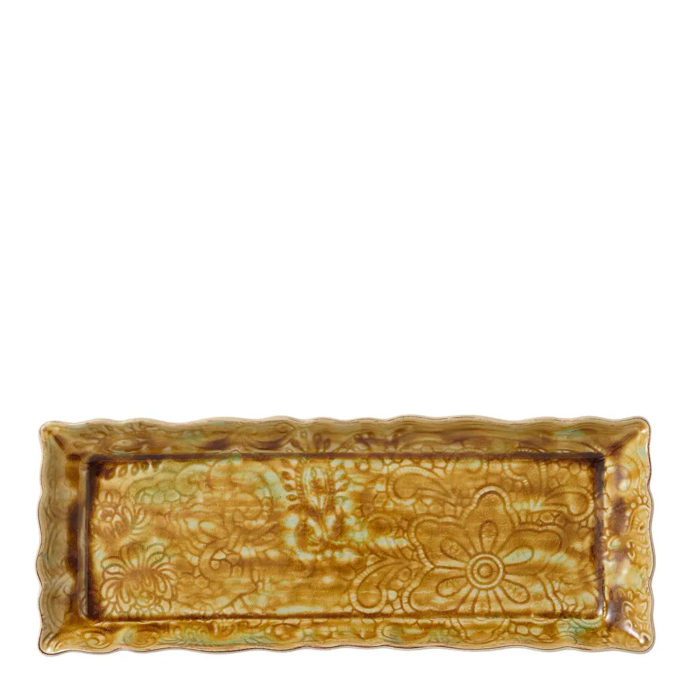 Arabesque Tarjoiluvati 33x13 cm Pineapple