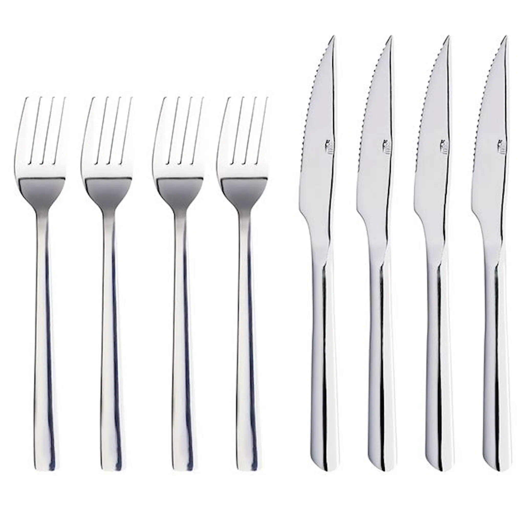 Aida Raw Steaksett Blank 8 Delar