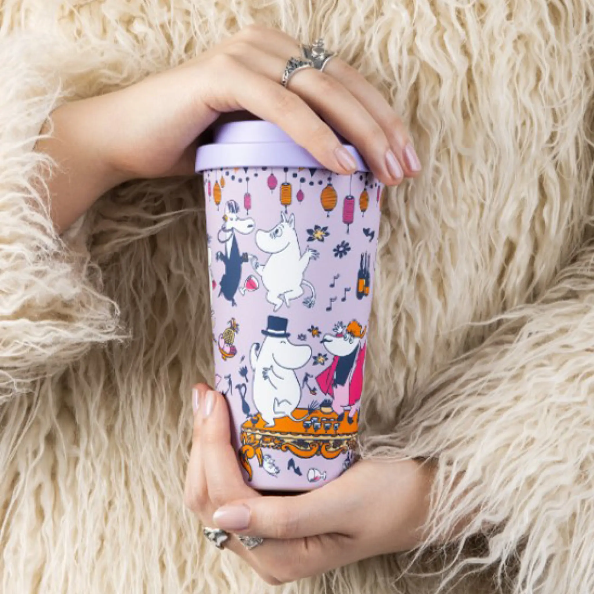 Nordicbuddies Muumi Take away Muki 45 cl Liila