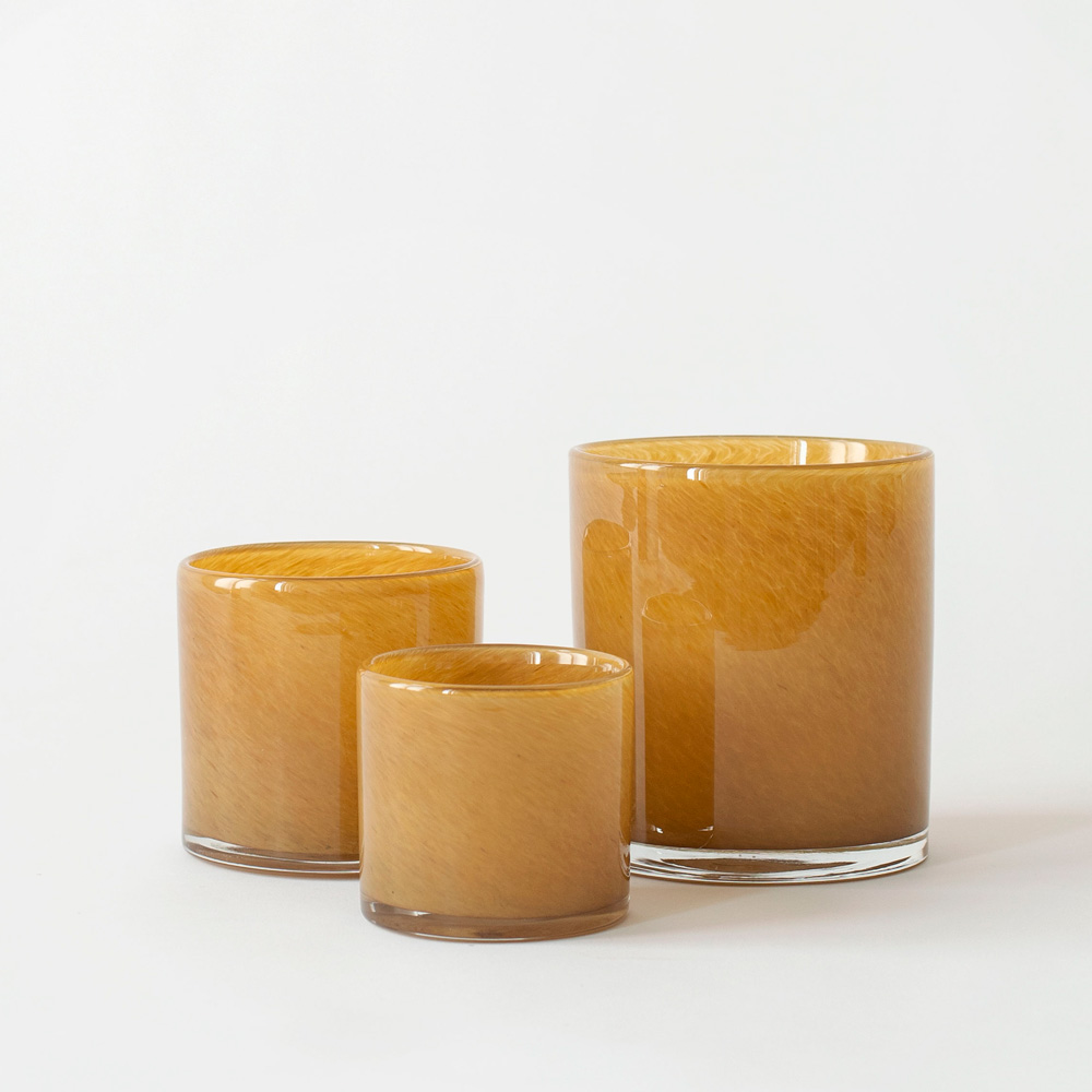 Tell Me More Lyric lyslykt 8x8 cm ginger