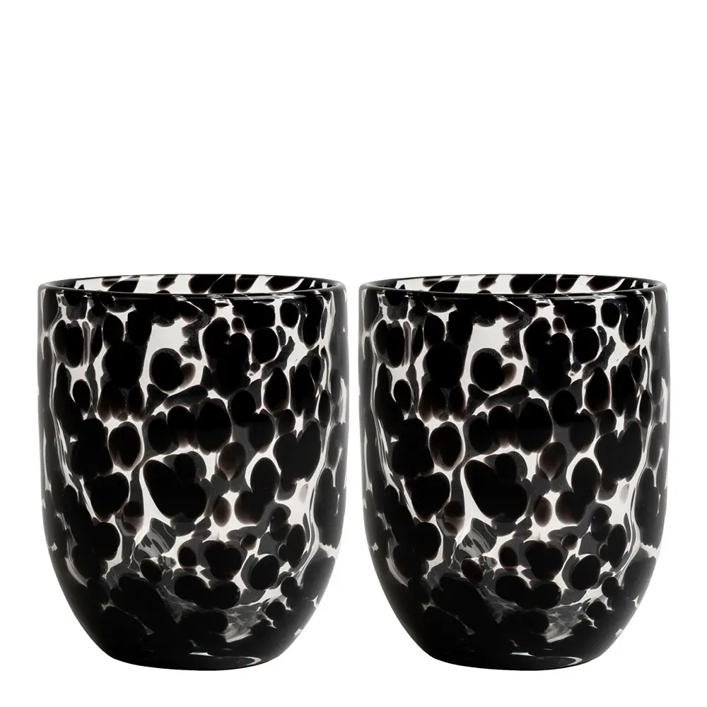 Messy Lasi 30 cl 2 kpl Musta