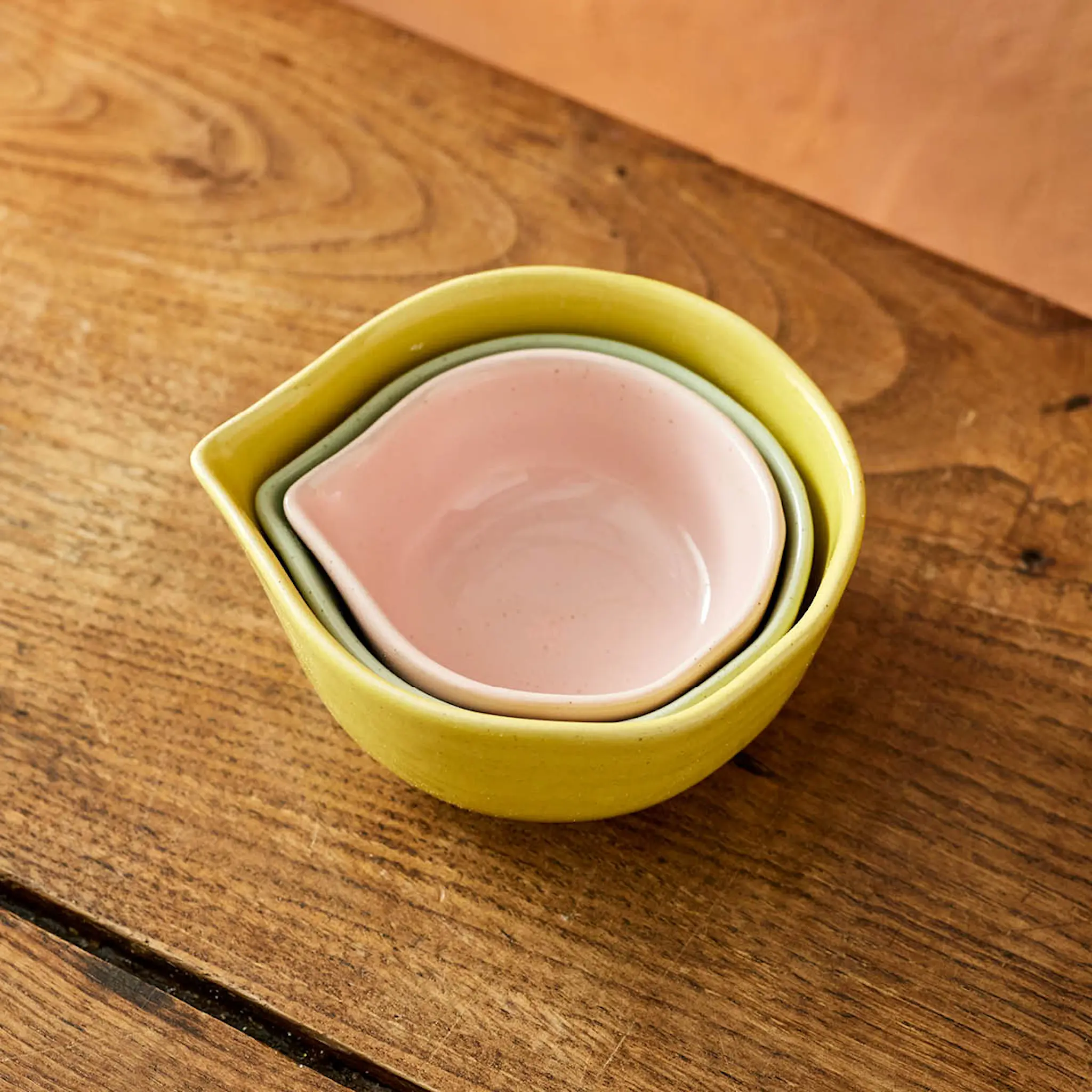Jamie Oliver Big Love skålset 3 delar dippskål/måttskål multi