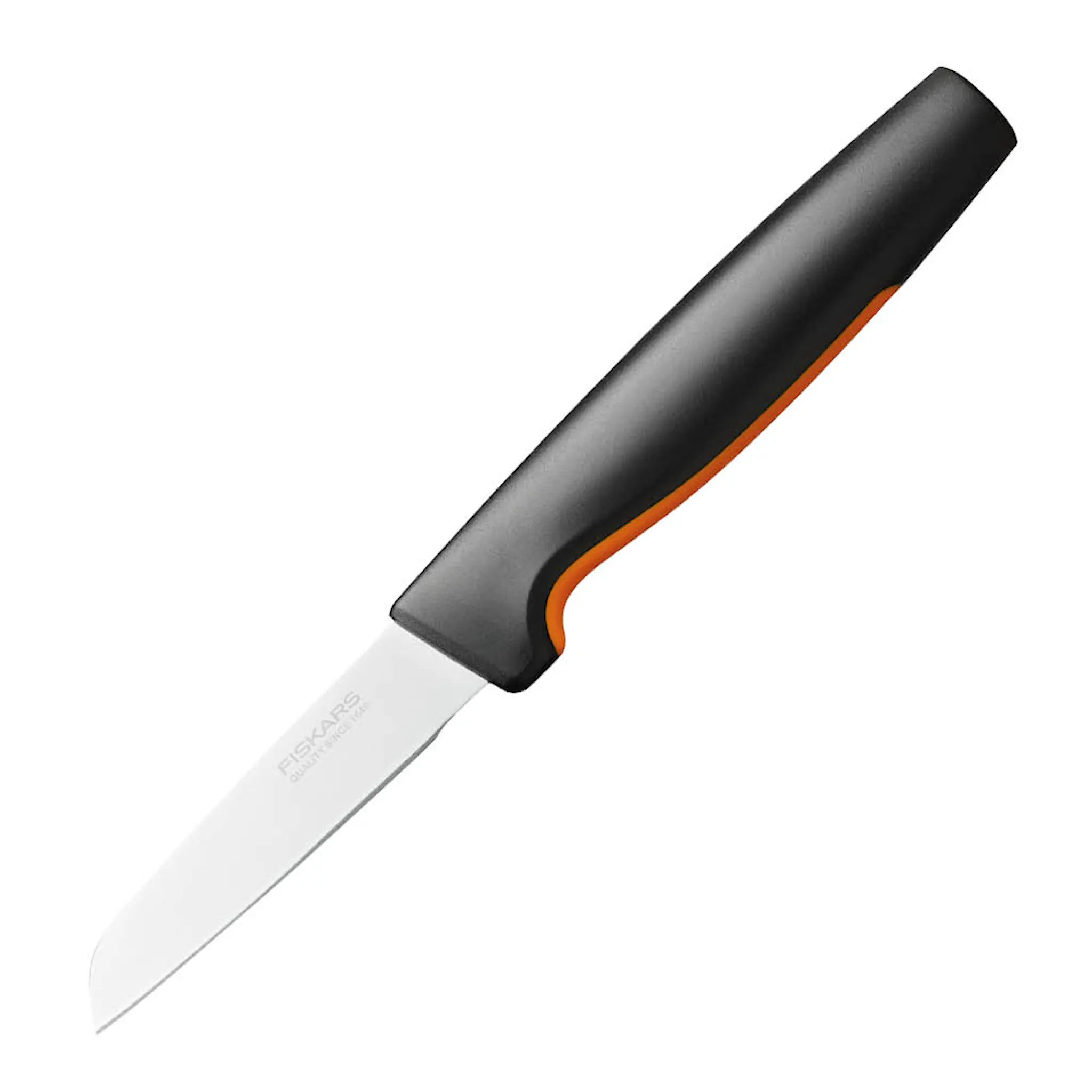 Fiskars Functional Form kuorimaveitsi suora 26 cm musta/ruostumaton teräs