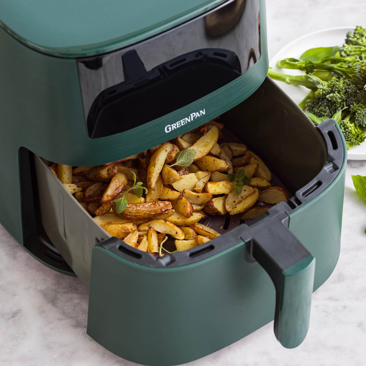 GreenPan Bistro XXL airfryer 7,2 L Pine Green