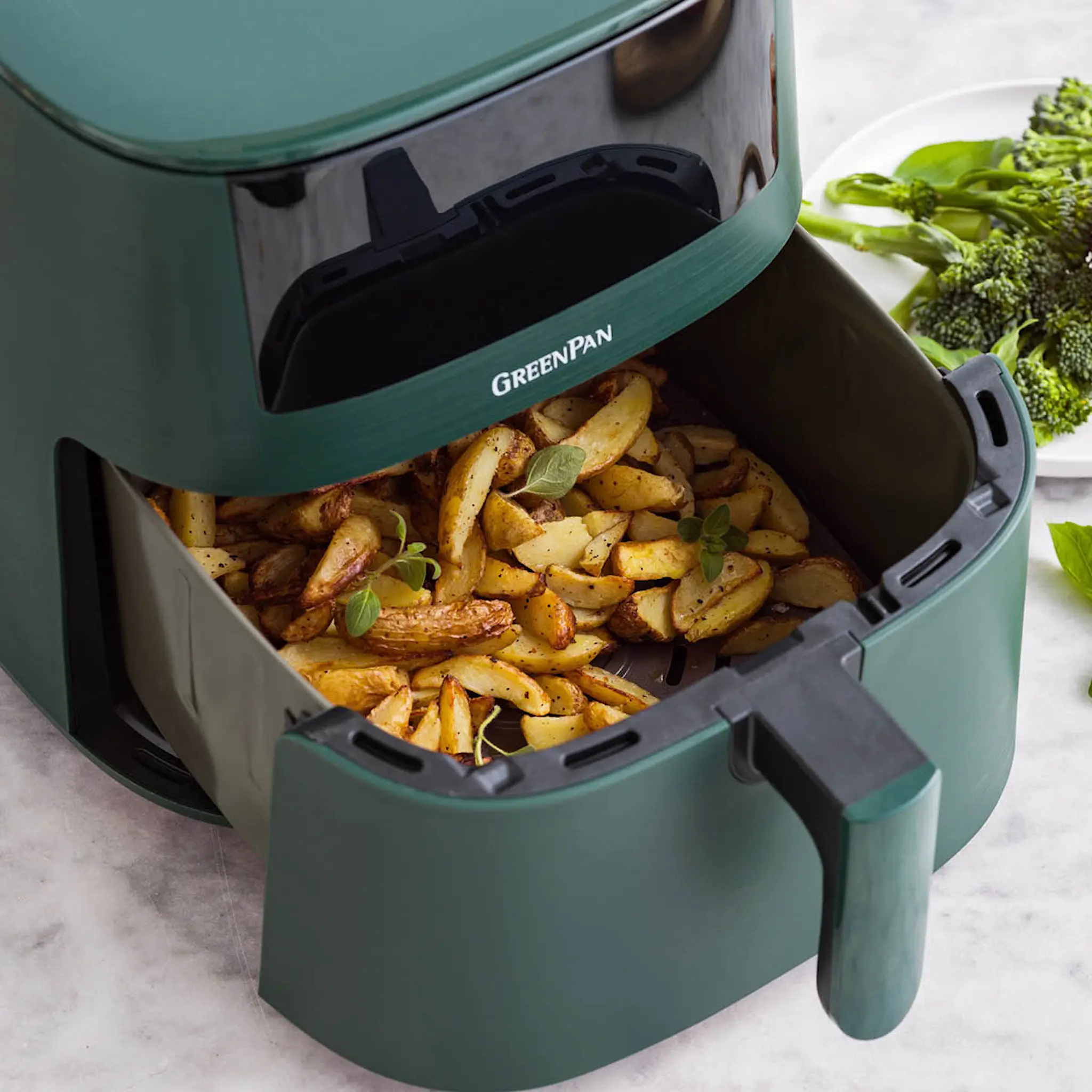 GreenPan Bistro XXL airfryer 7,2 L Pine Green