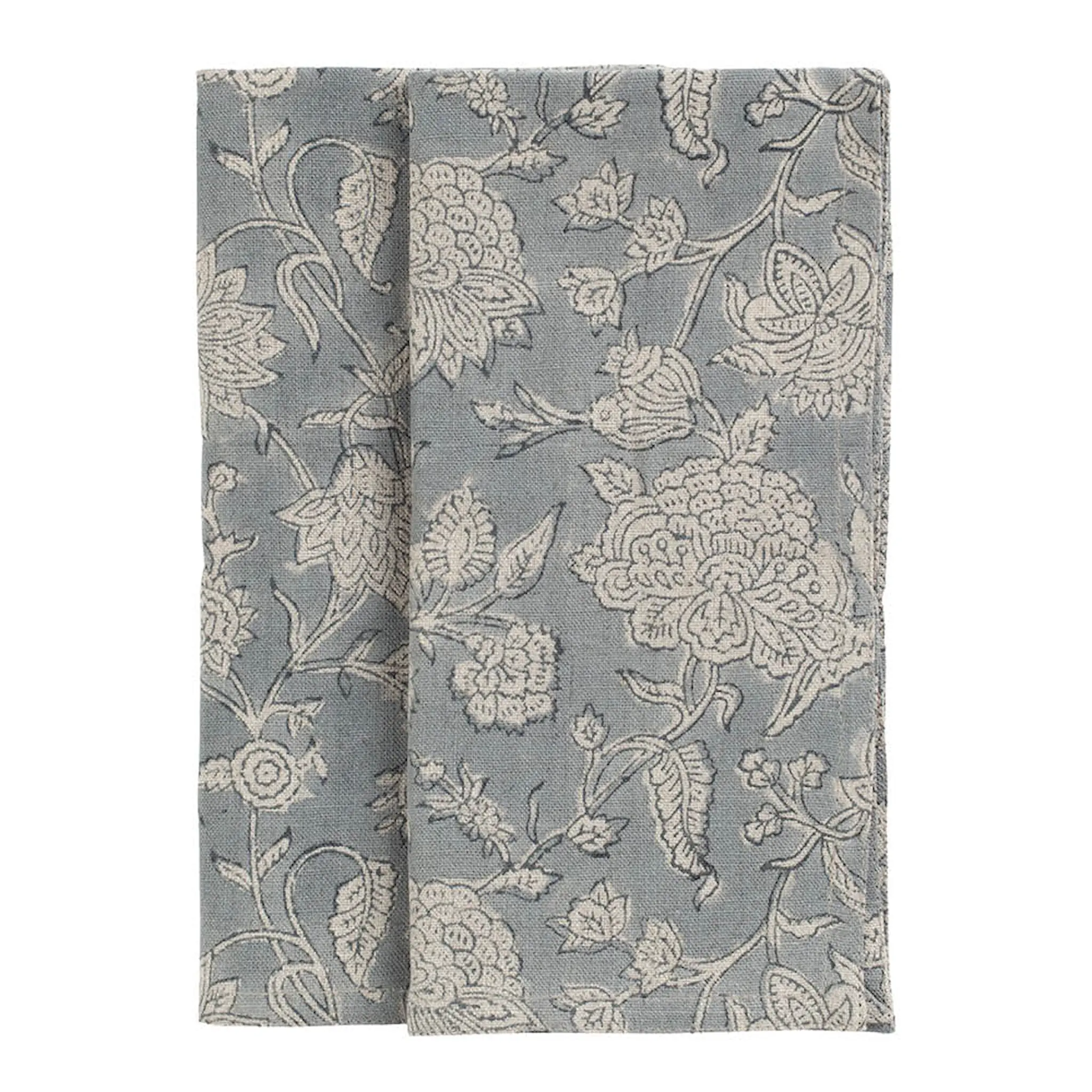 Chamois Indian Rose linserviett 50x50 cm 2 stk dusty blue