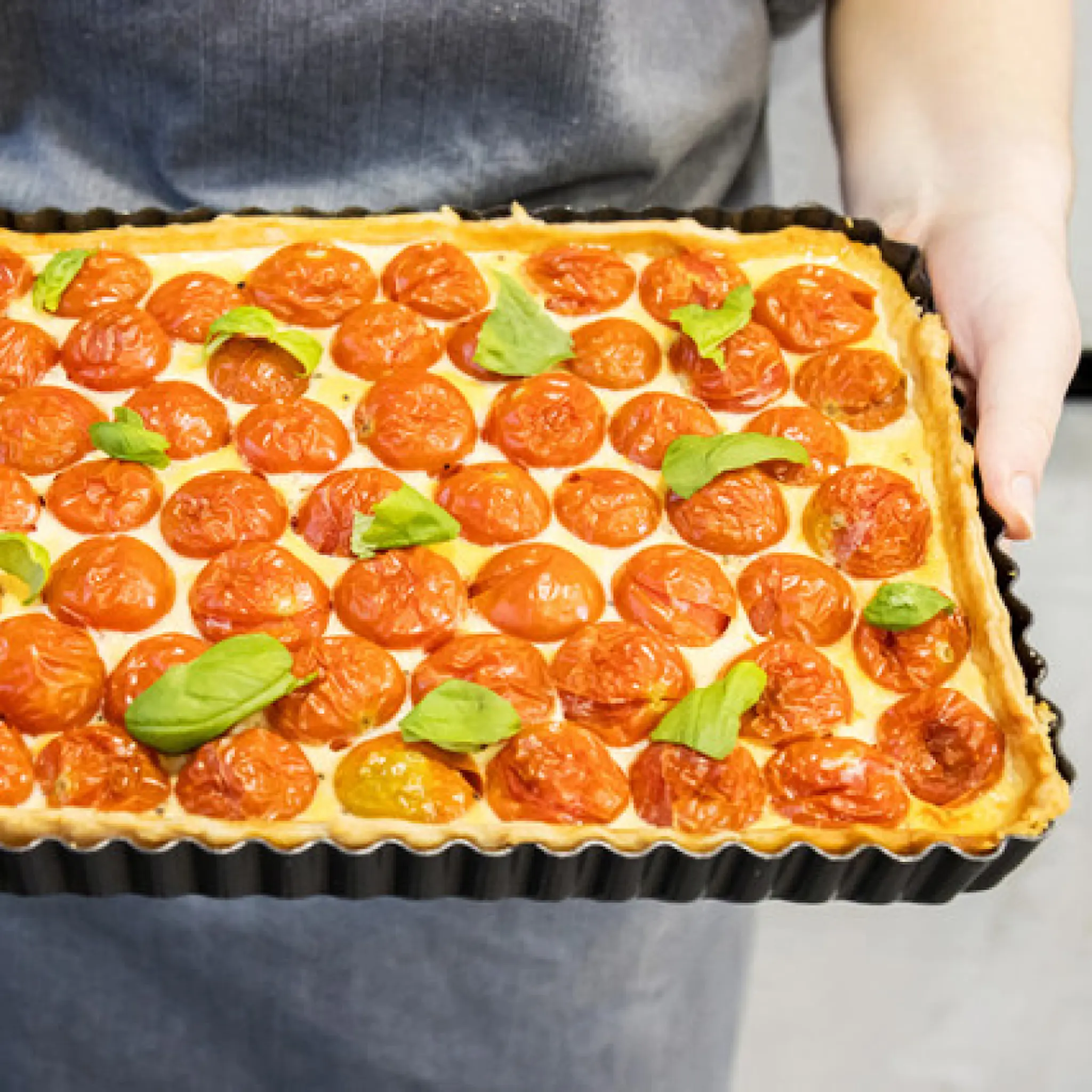 MasterClass Non-stick quiche pajform 31x21 cm 1 L