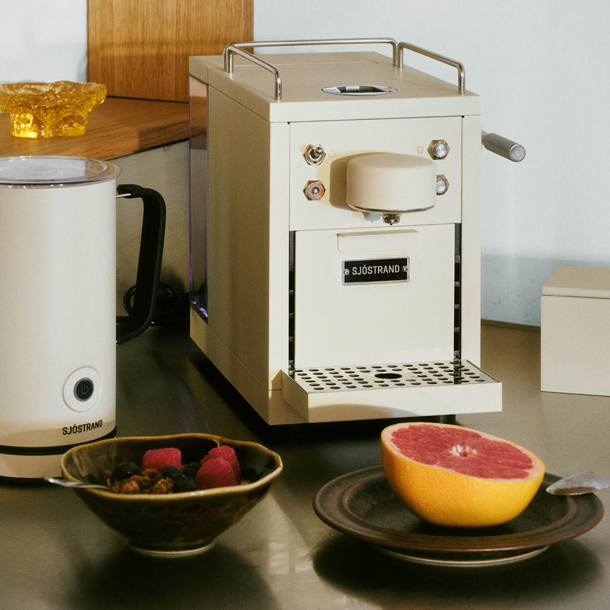 Sjöstrand The Original 2.0 kaffe kapselmaskin 1,2L beige