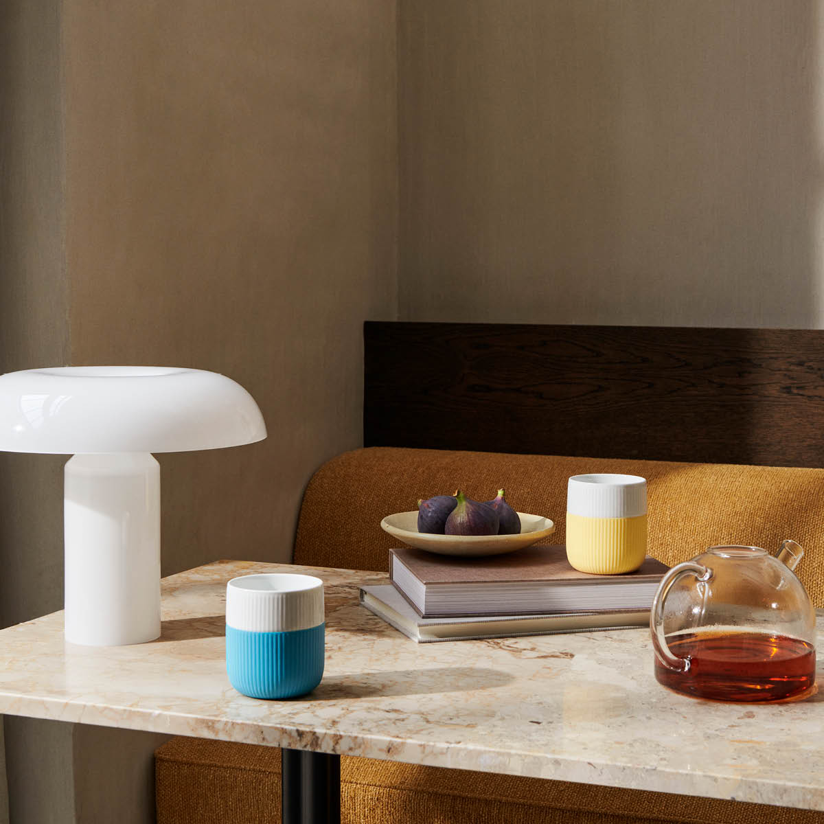 Royal Copenhagen Fluted Contrast Muki 35 cl Sunbeam