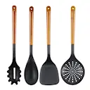 Köksredskap 4 delar Trä