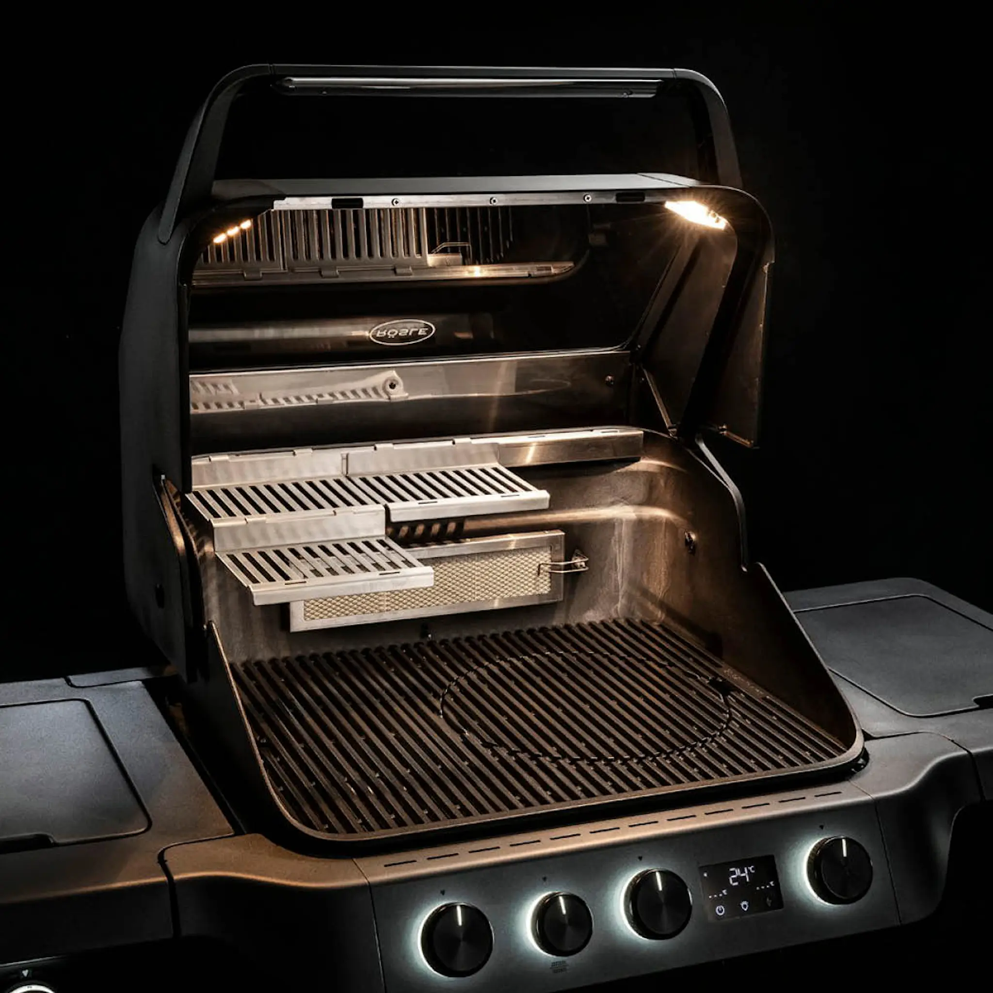 Rösle BlazeFlame Master 3 gasolgrill 24100W svart