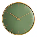 City Hall väggklocka 29 cm grön