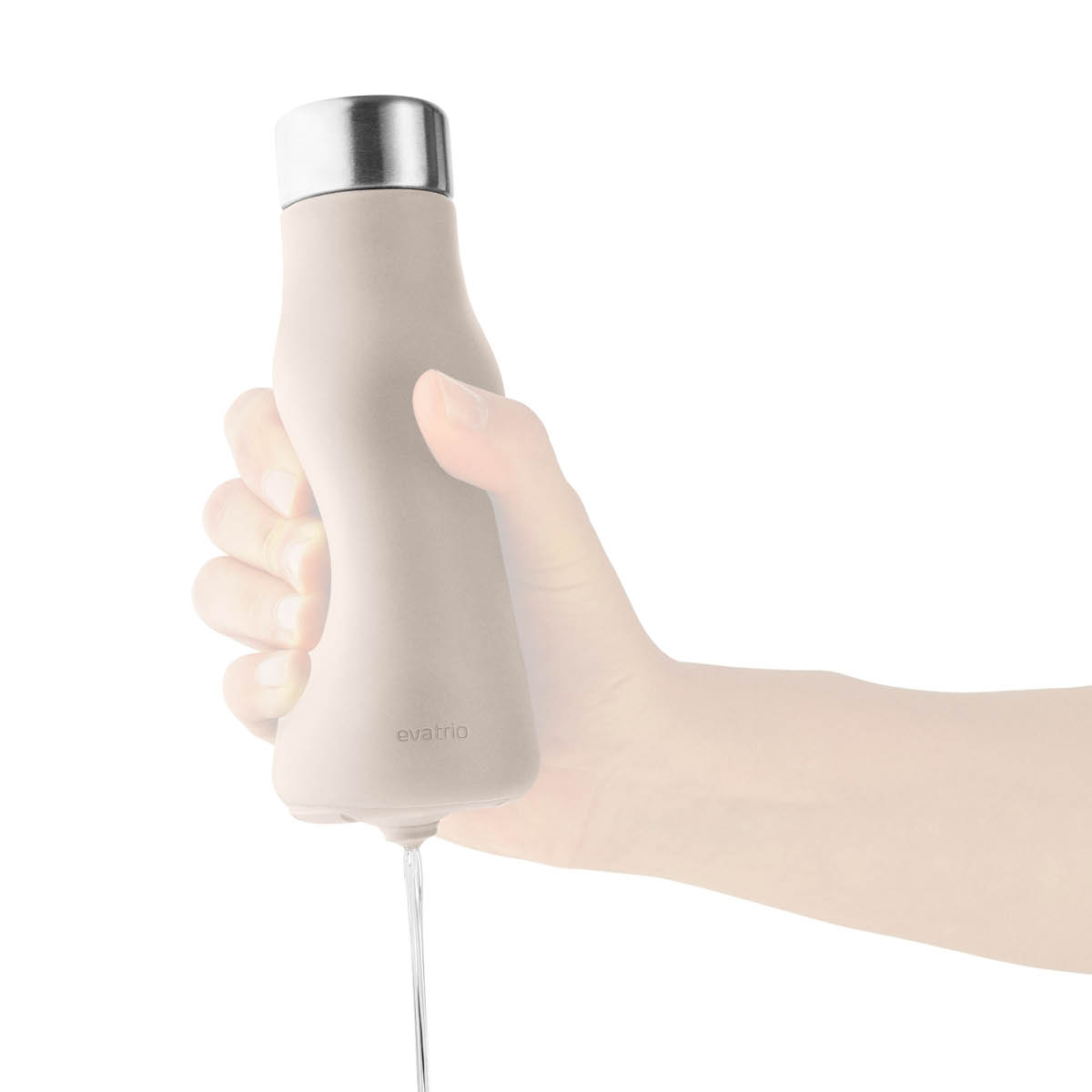 Eva Trio Squeeze tvålpump 16 cm sand