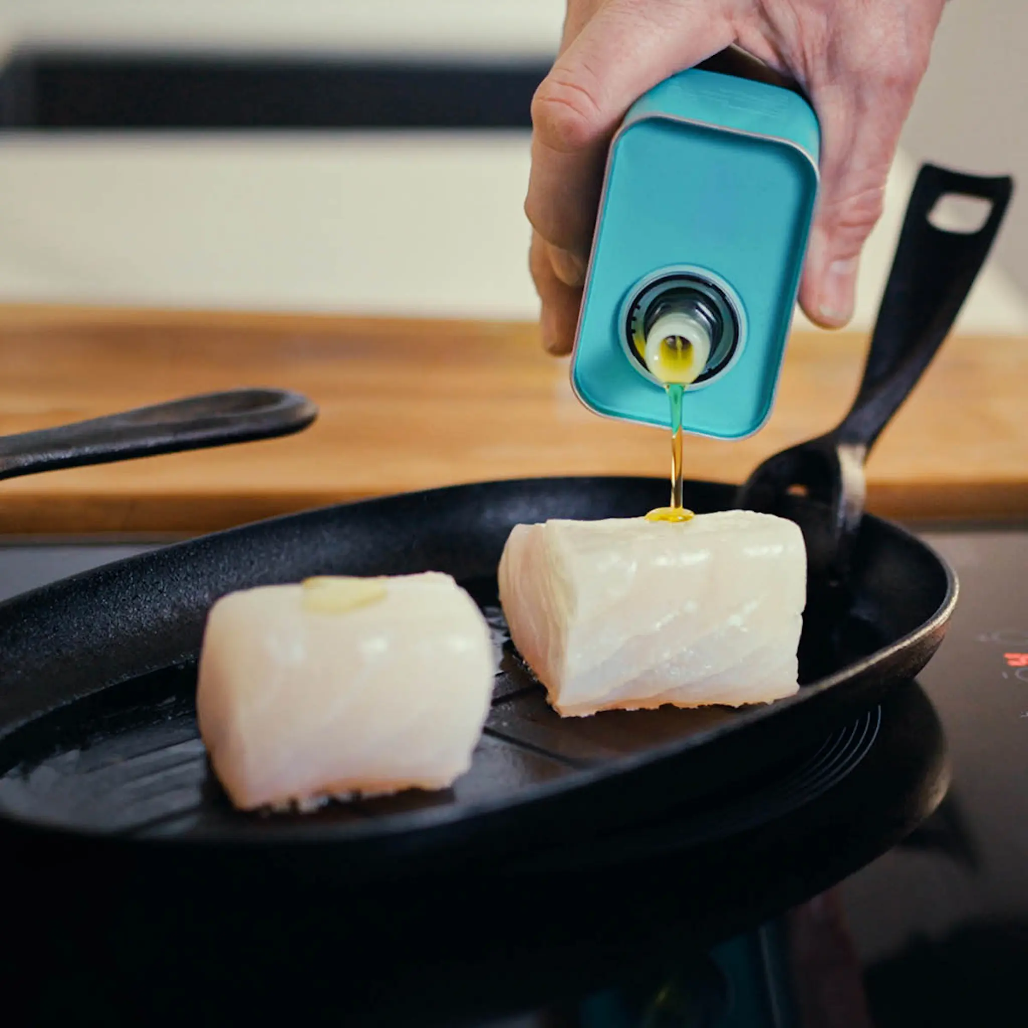 Tramontina Bbq by hellstrøm Valurautapannu 19x32 cm Musta