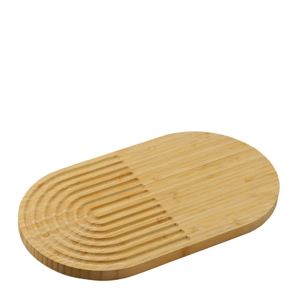 Leikkuu- ja tarjoilulauta 20x35x1,5 cm bambu