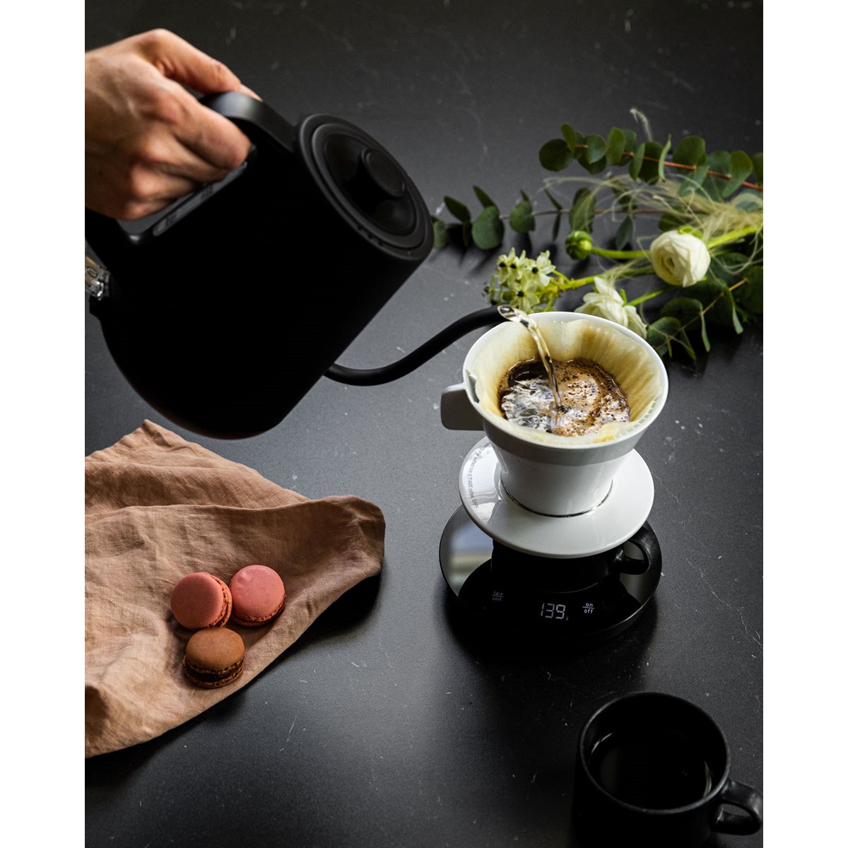 Wilfa Pour WSPOK-1000B vannkoker 0,8L svart