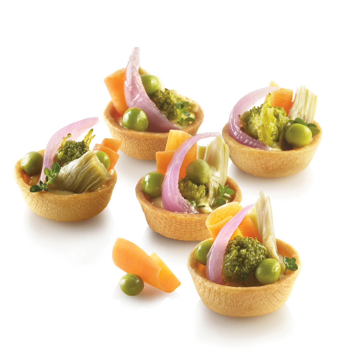 Silikomart Airplus 15 silikon bakeform rund 4x1,6 cm