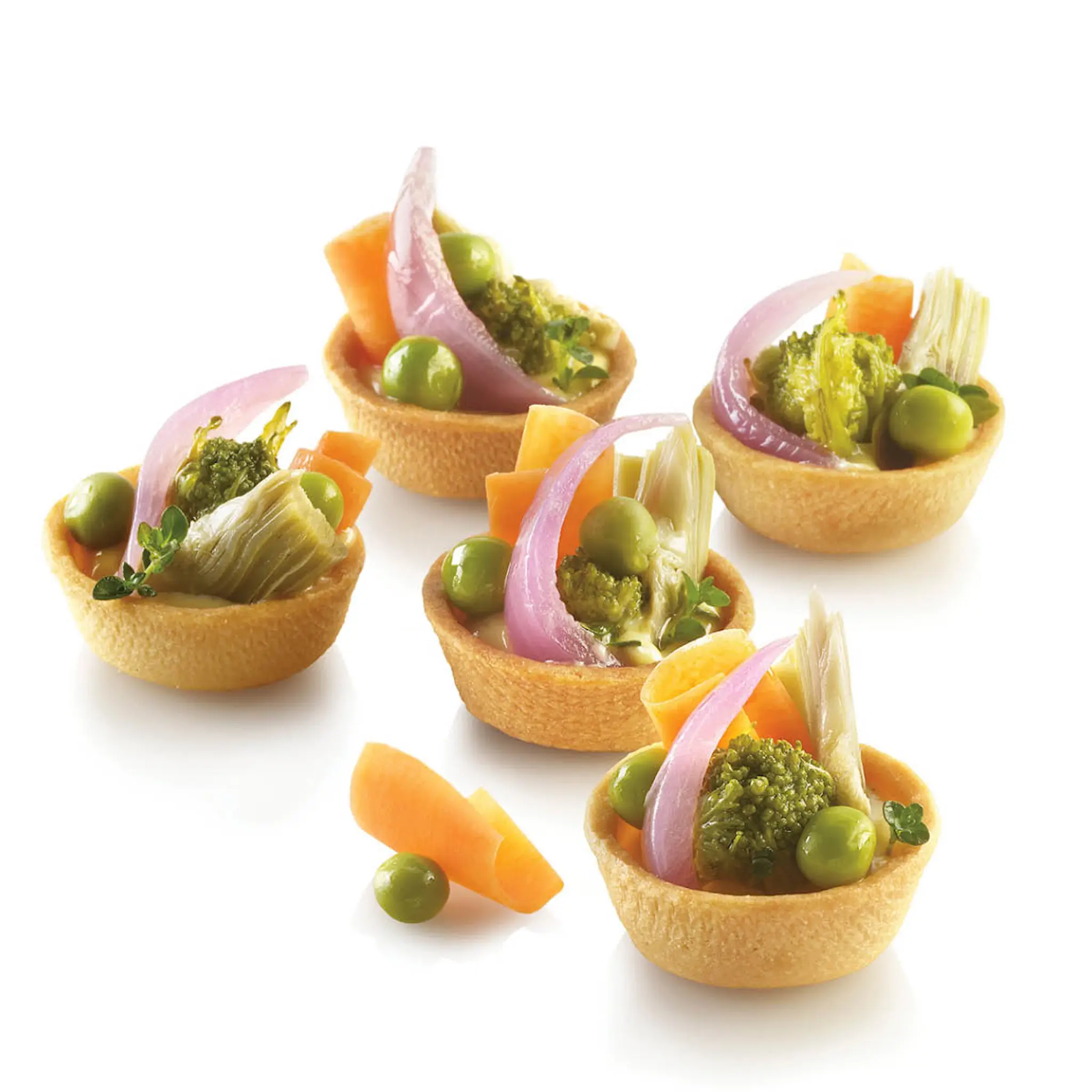 Silikomart Airplus 15 bakform silikon rund 4x1,6 cm