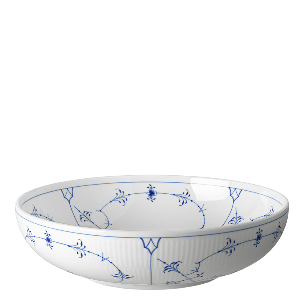 Royal Copenhagen Blue Flutes Plain skål 2,4 L 27 cm