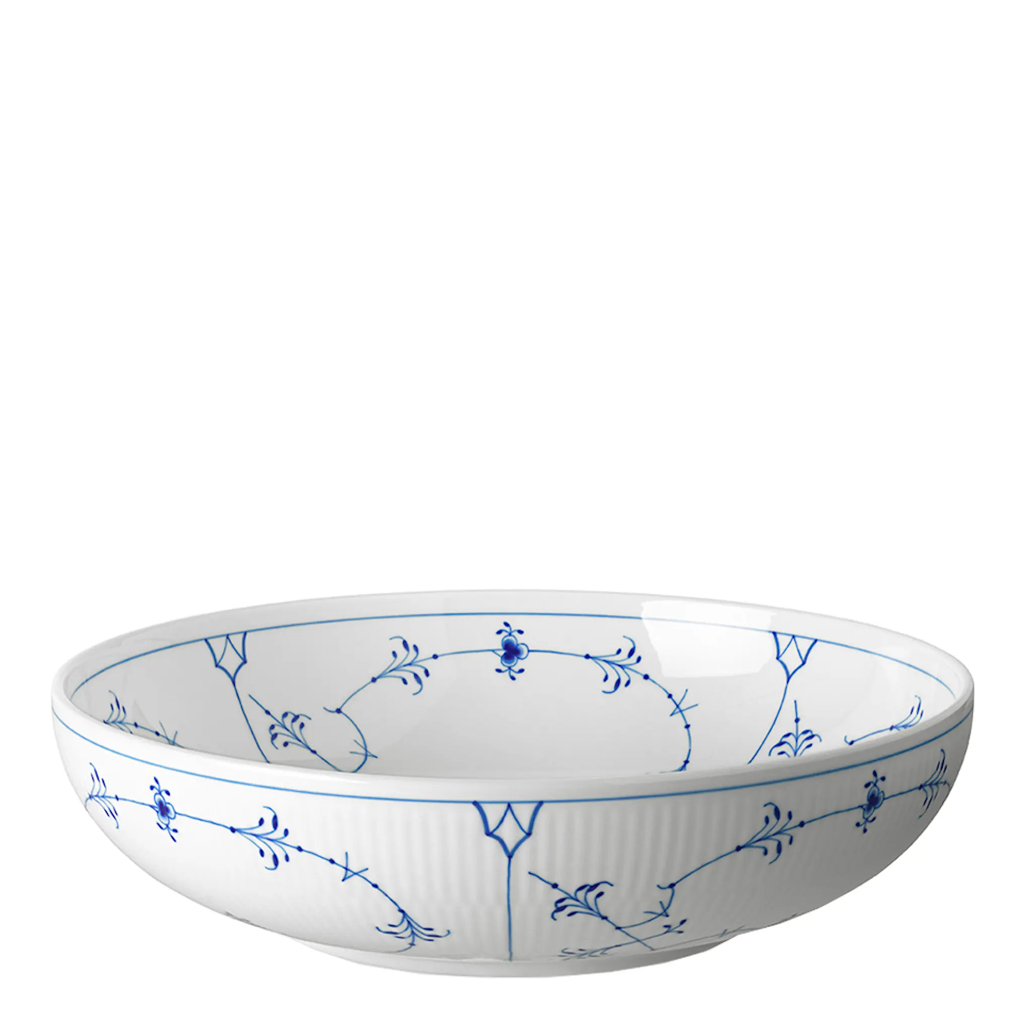 Royal Copenhagen Blue Flutes Plain skål 2,4 L 27 cm