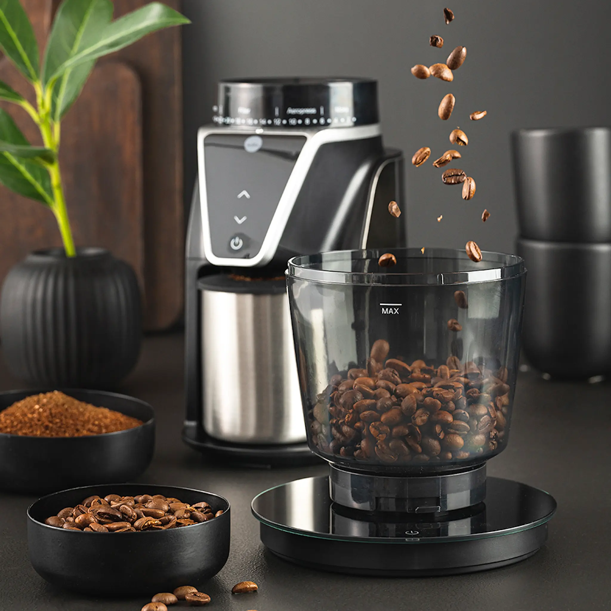 Wilfa Kaffekvarn Digital Display 275 g Rostfri