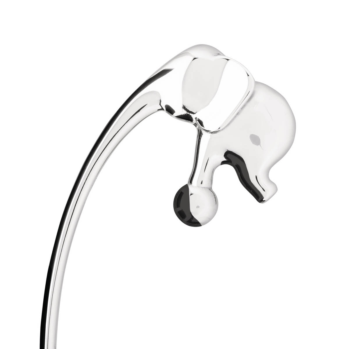 Alessi Jumbo Laukkukoukku pöytään 12 cm Teräs