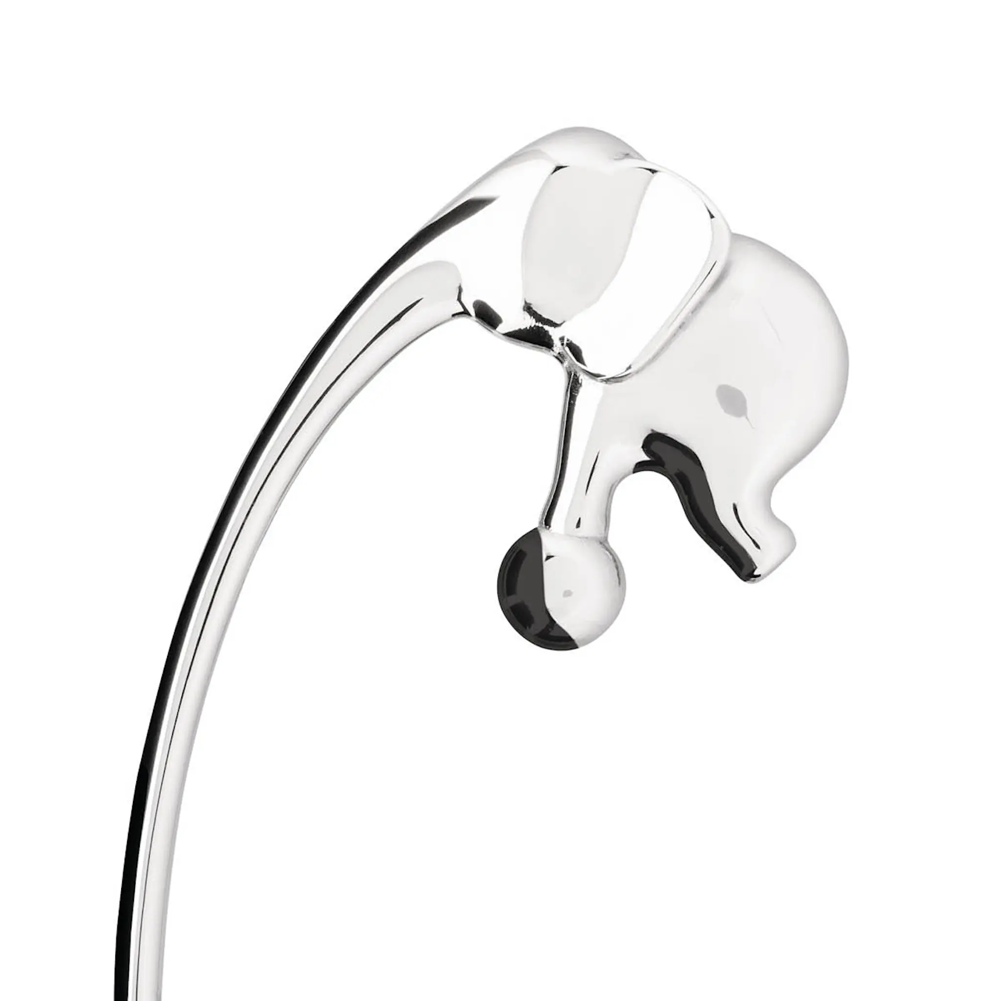 Alessi Jumbo Laukkukoukku pöytään 12 cm Teräs
