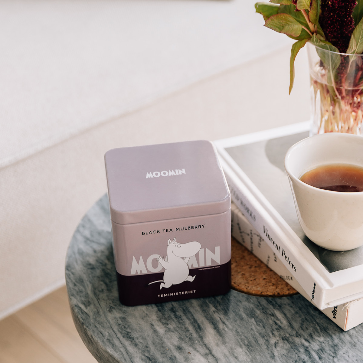 Teministeriet Mumin teburk svart te mullbär 250 g