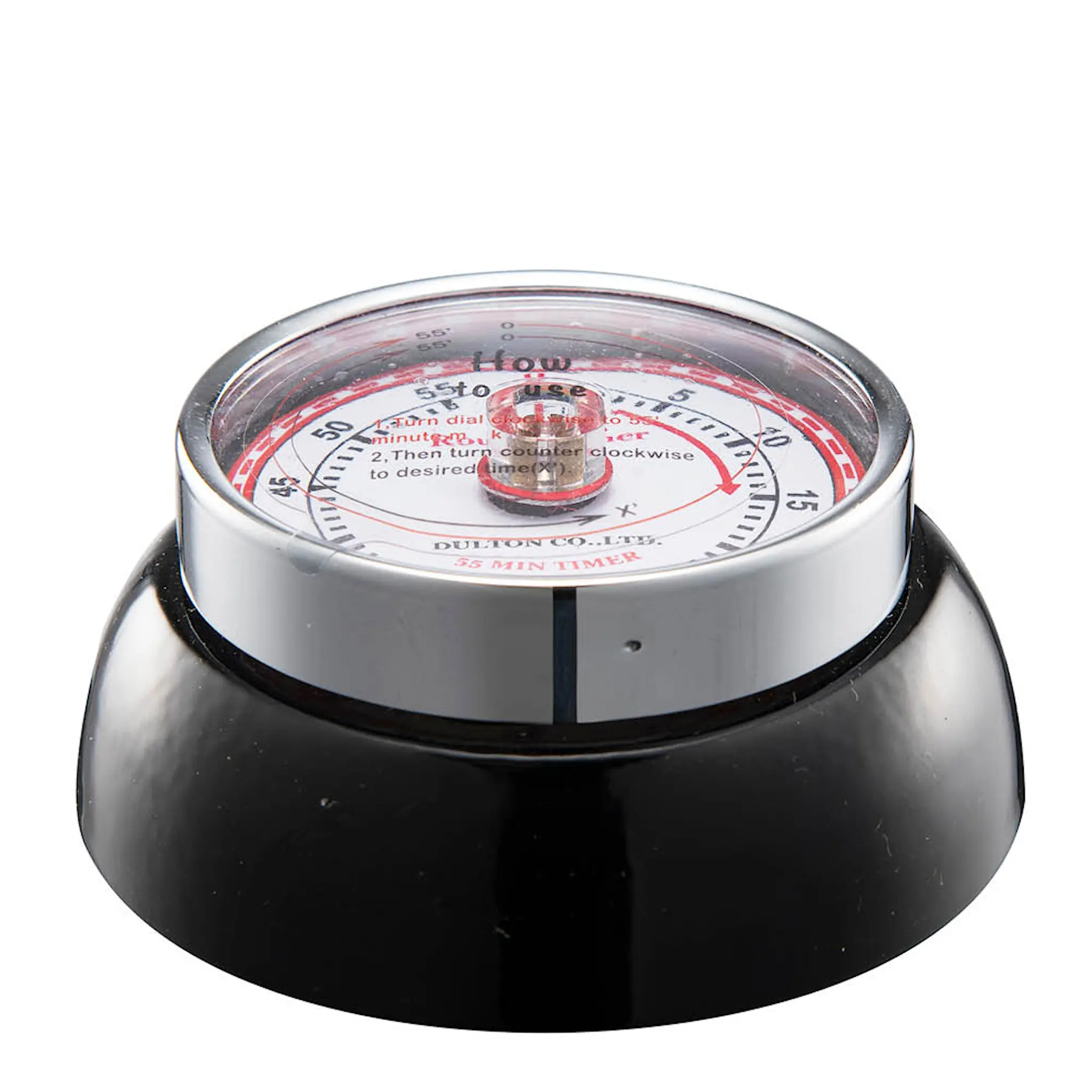 Modern House Dulton timer Ø7 cm svart
